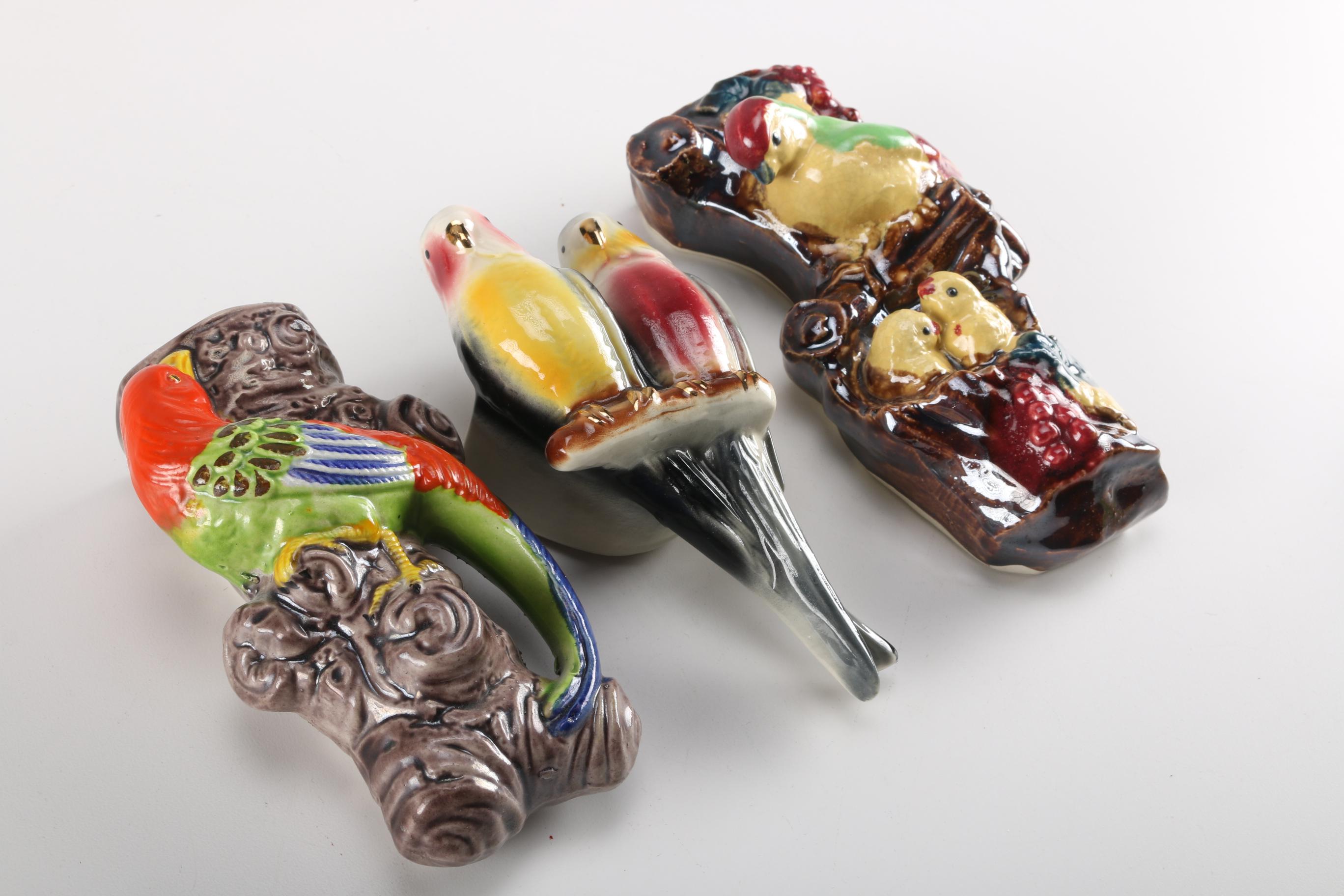 Selection of Japanese Wall Pockets