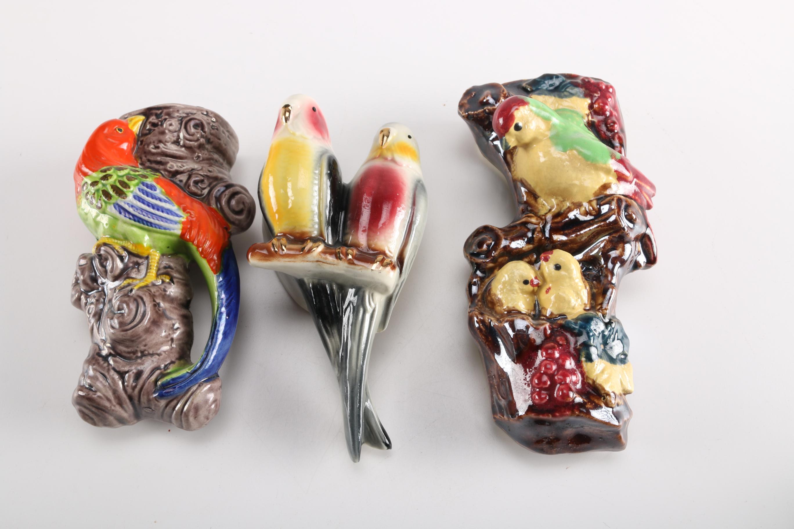 Selection of Japanese Wall Pockets