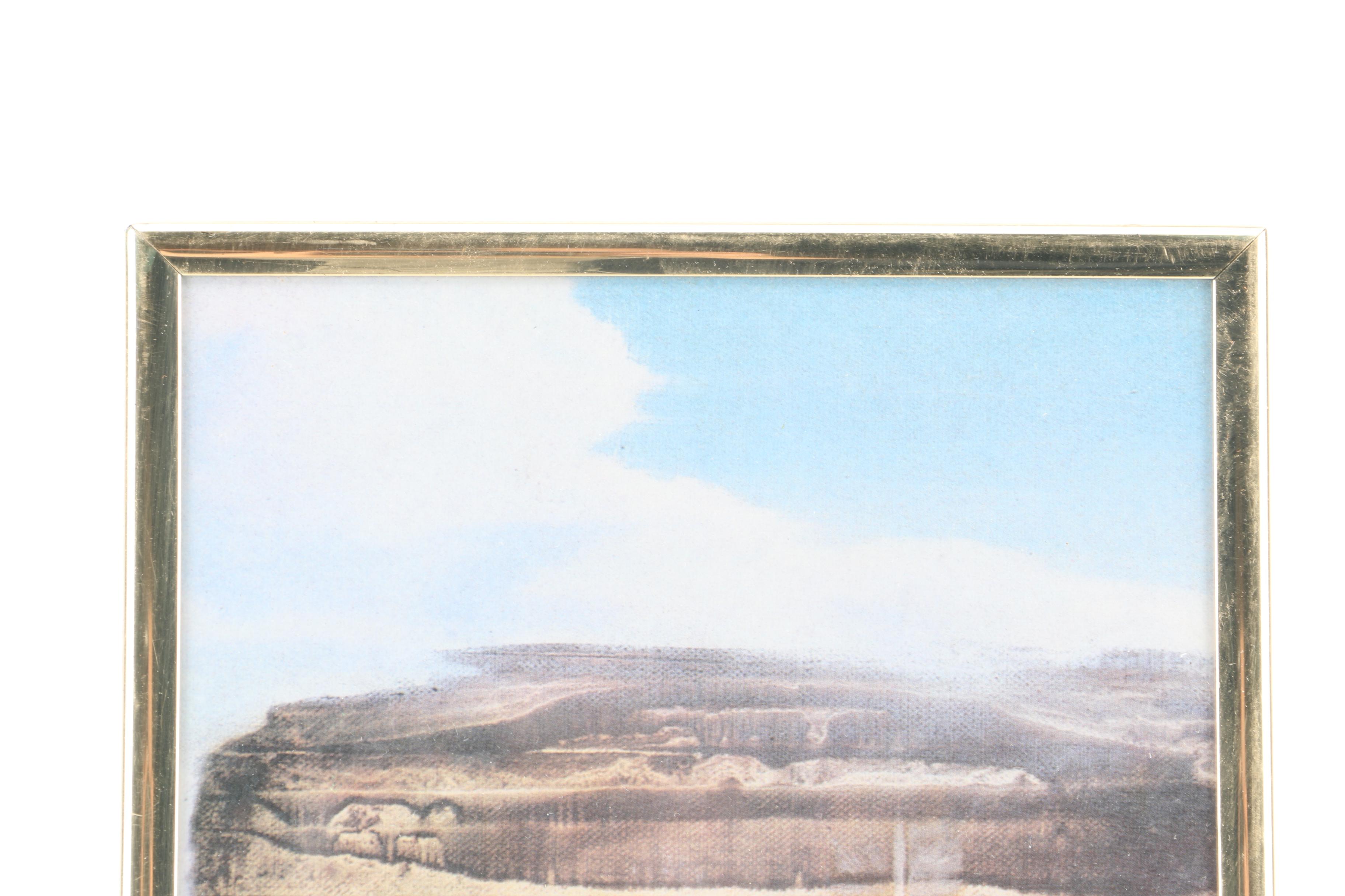 Offset Lithographs and Etching of Native American Scenes