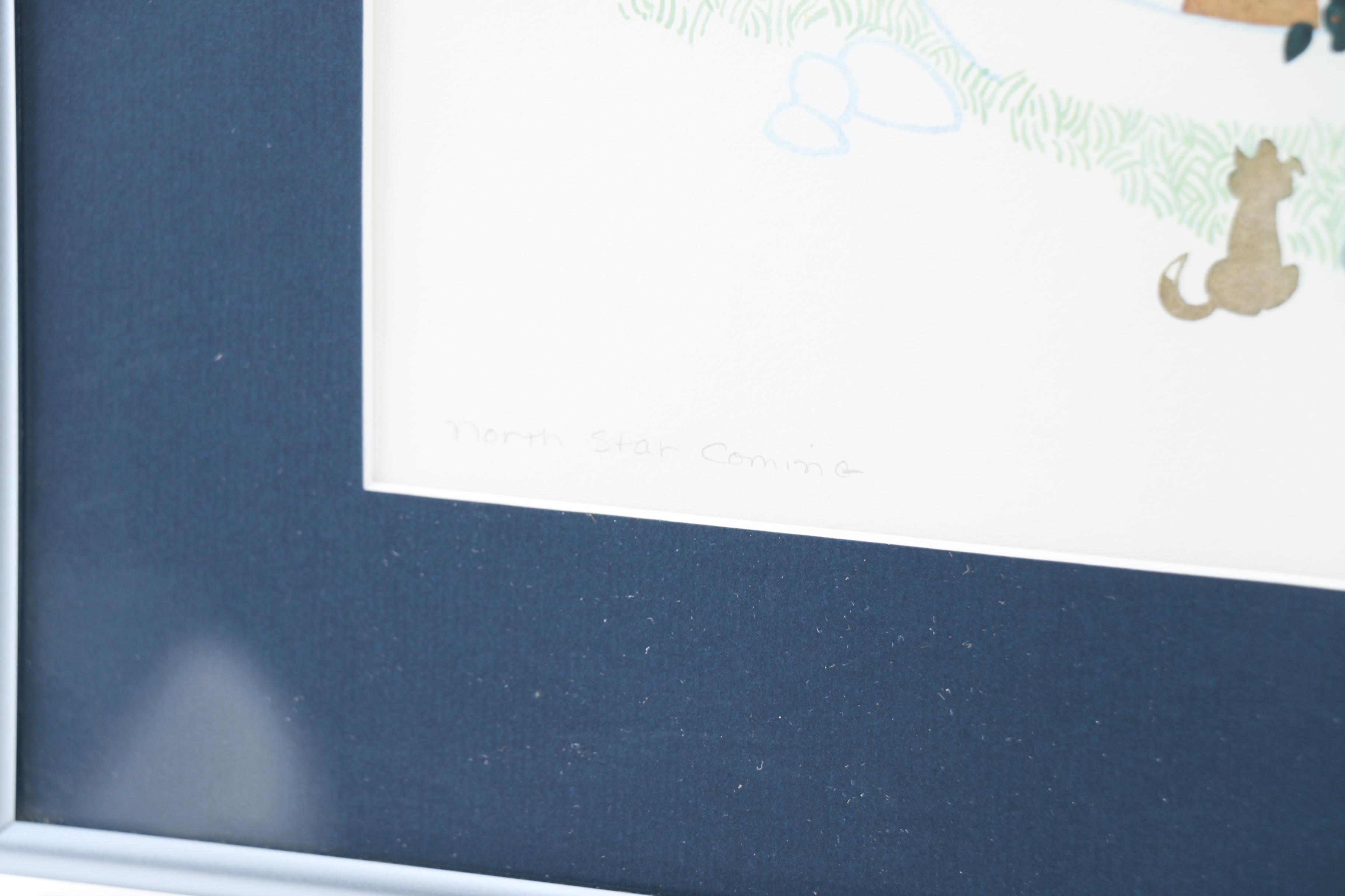 Rie Munoz Limited Edition Offset Lithograph Print "North Star Coming"