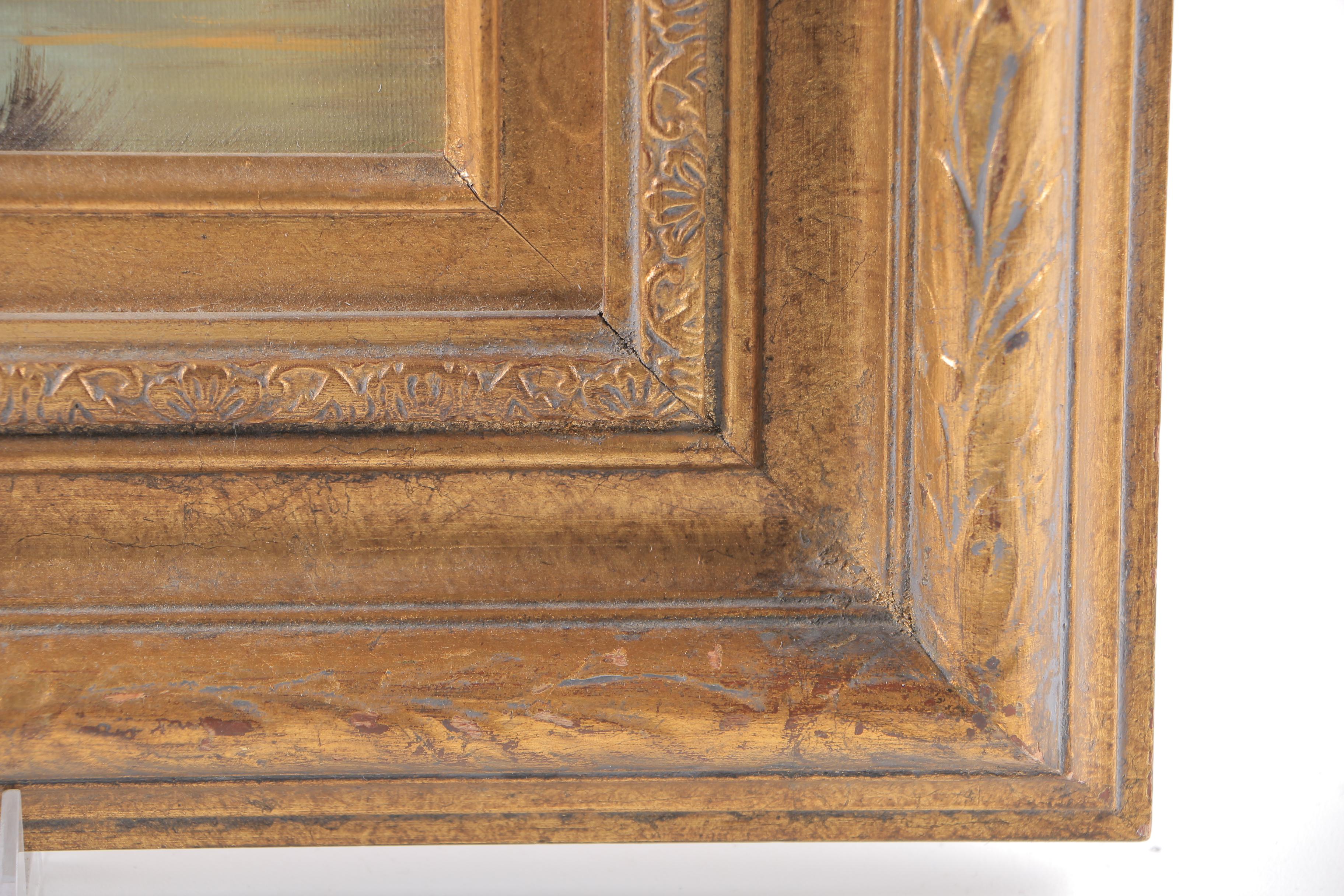 Rudolf Neumayer Original Oil Painting on Canvas of Landscape