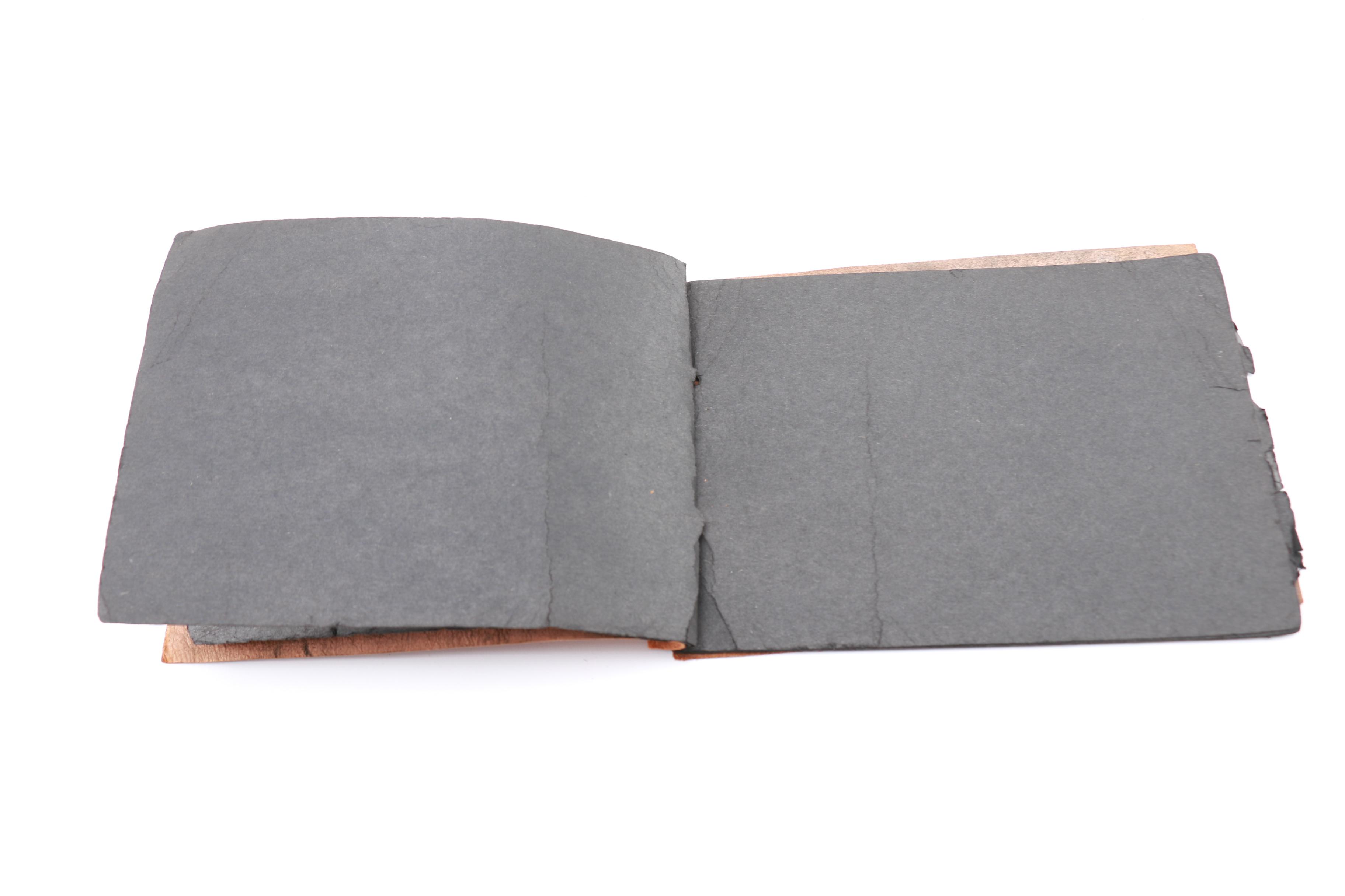 Rustic Leather Bound Photo Album