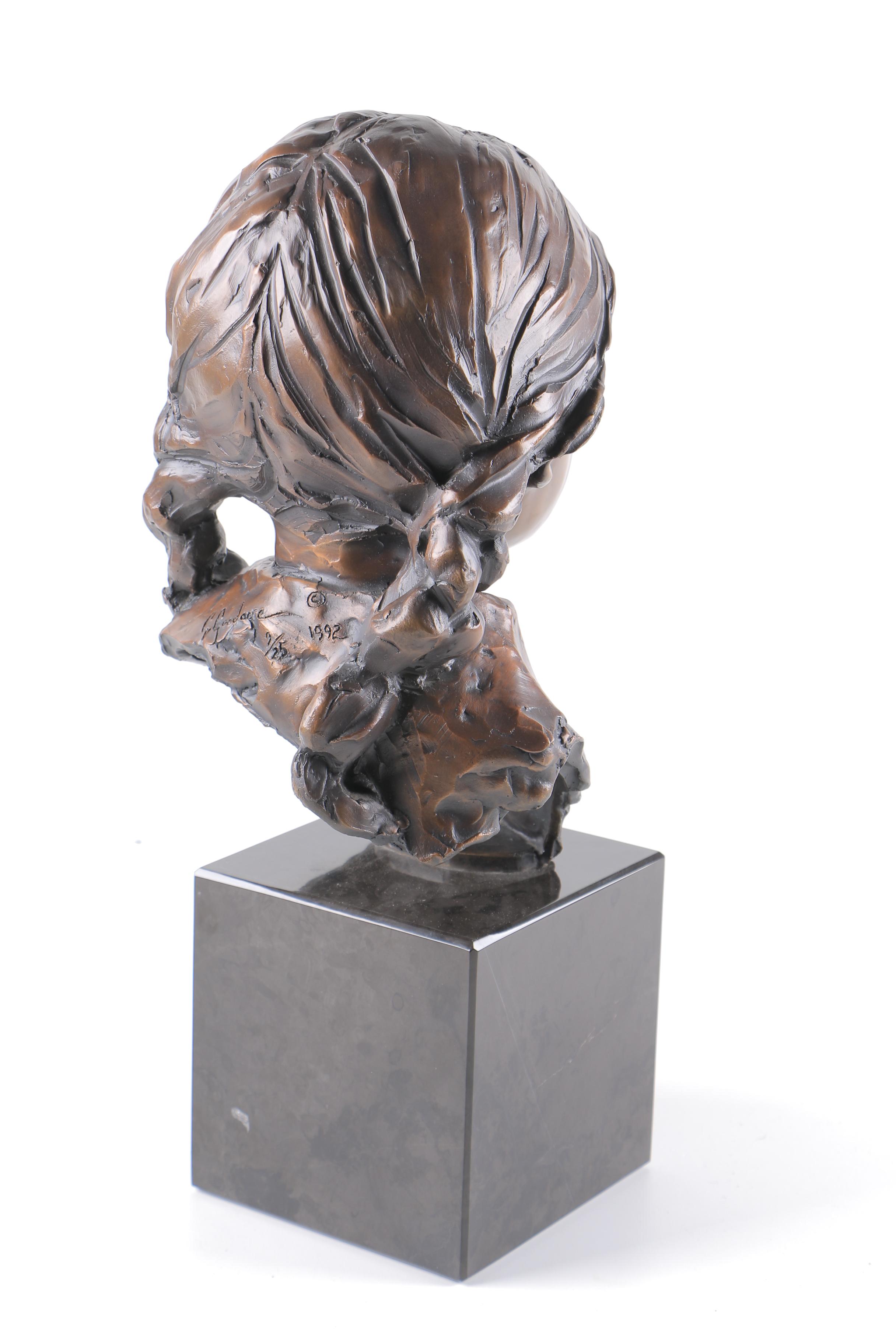 Glenna Goodacre Limited Edition Bronze "Bust of a Young Girl"