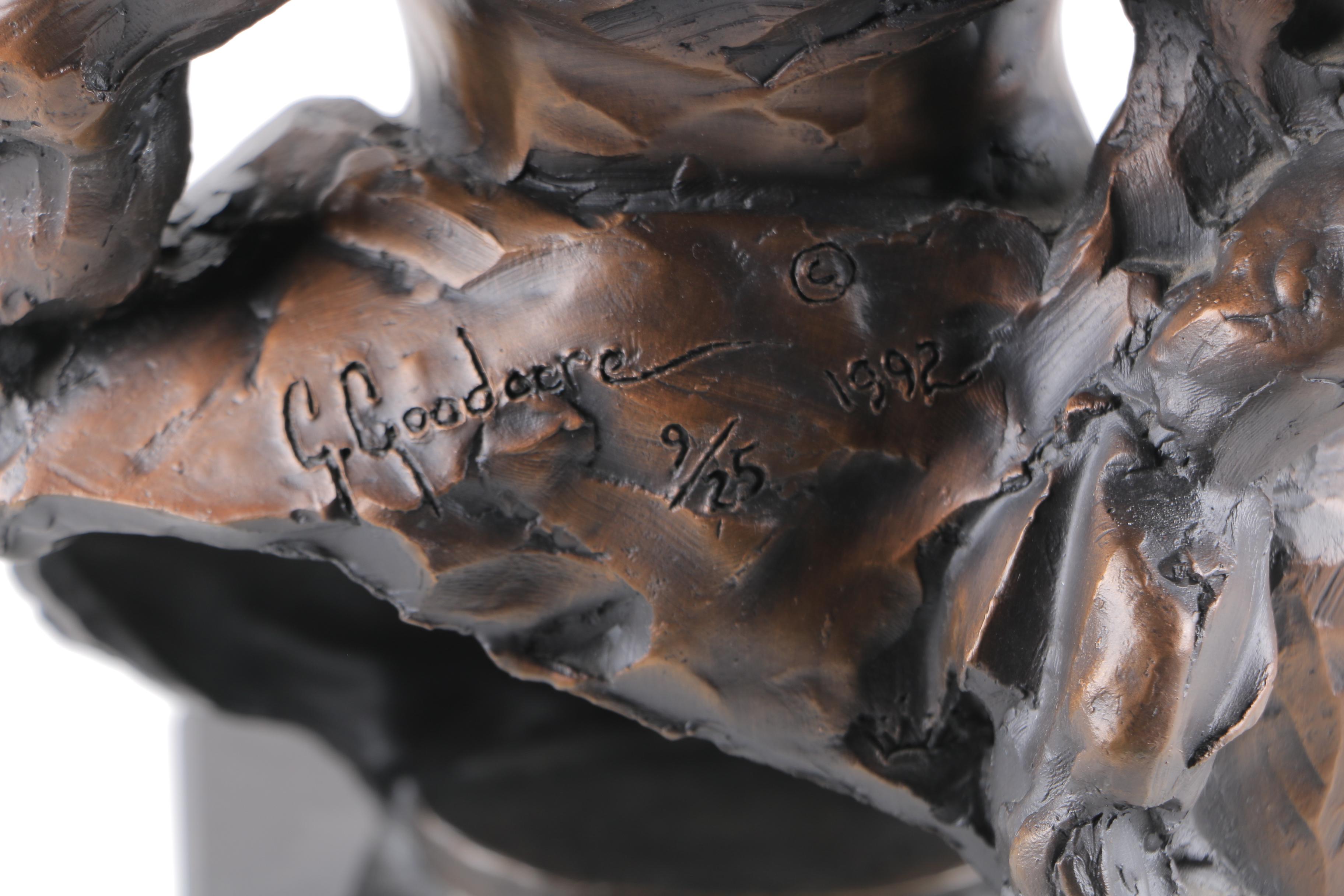 Glenna Goodacre Limited Edition Bronze "Bust of a Young Girl"