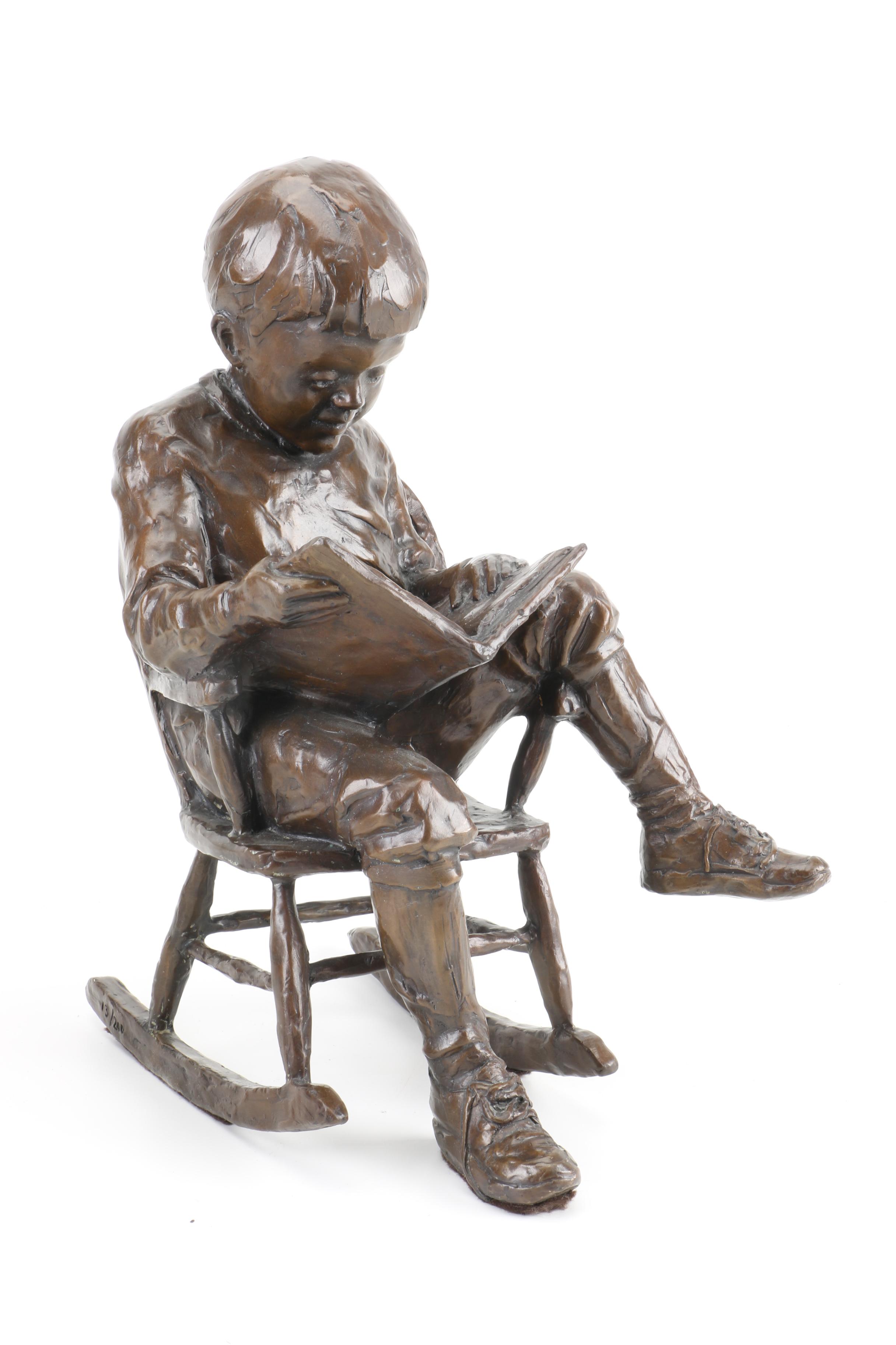 Gary Lee Price Limited Edition Bronze Sculptures of Children