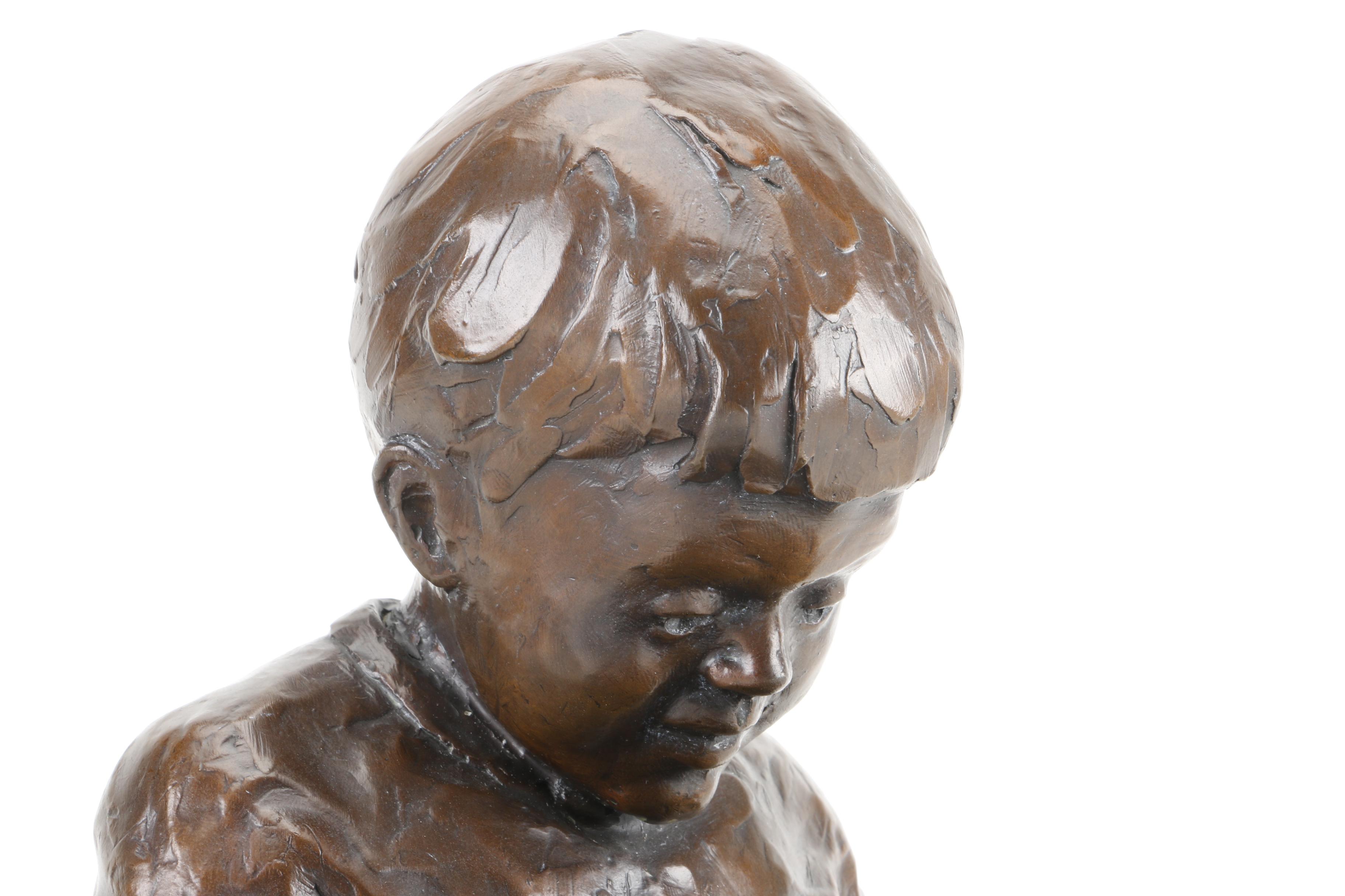 Gary Lee Price Limited Edition Bronze Sculptures of Children