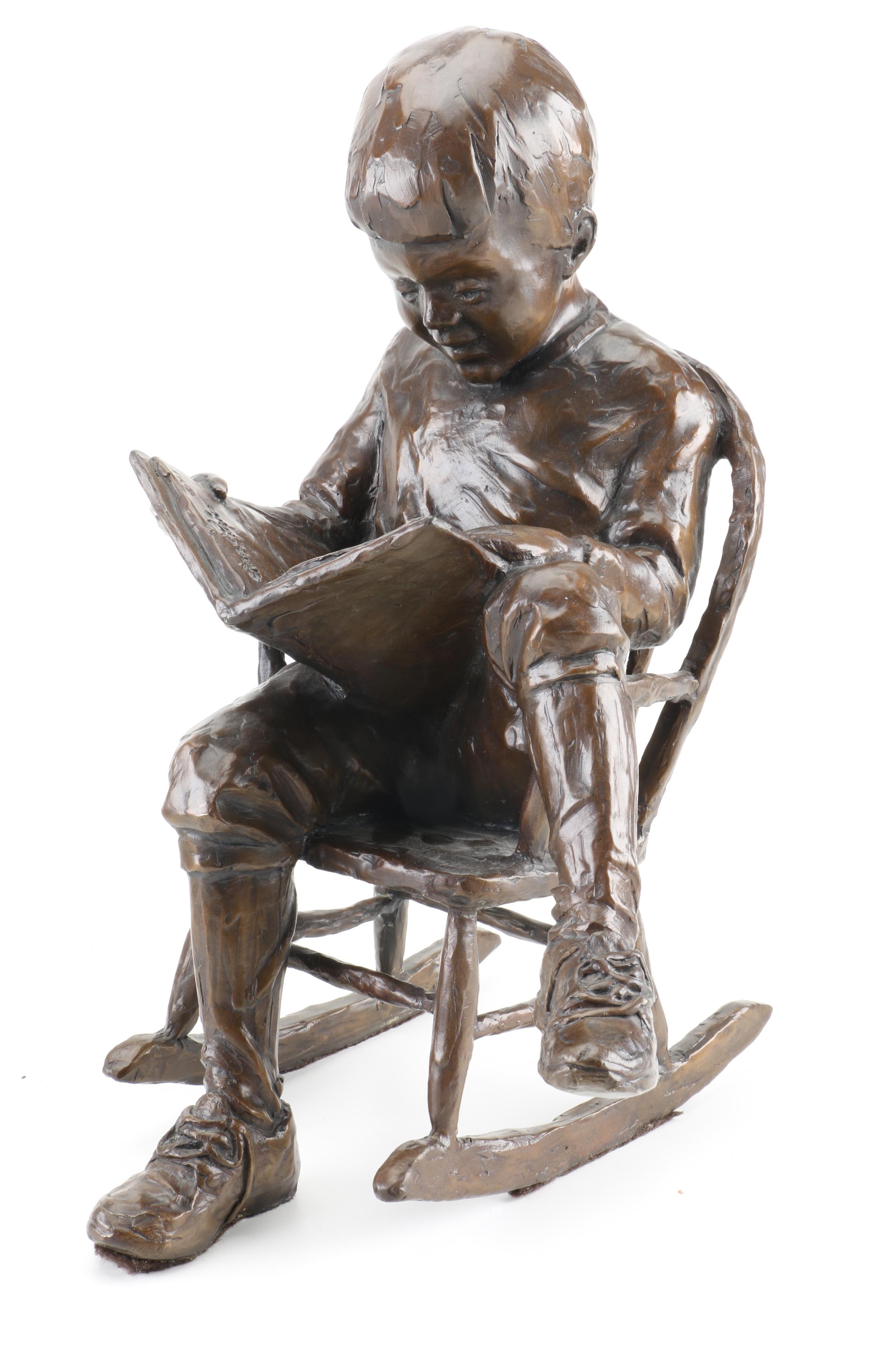 Gary Lee Price Limited Edition Bronze Sculptures of Children