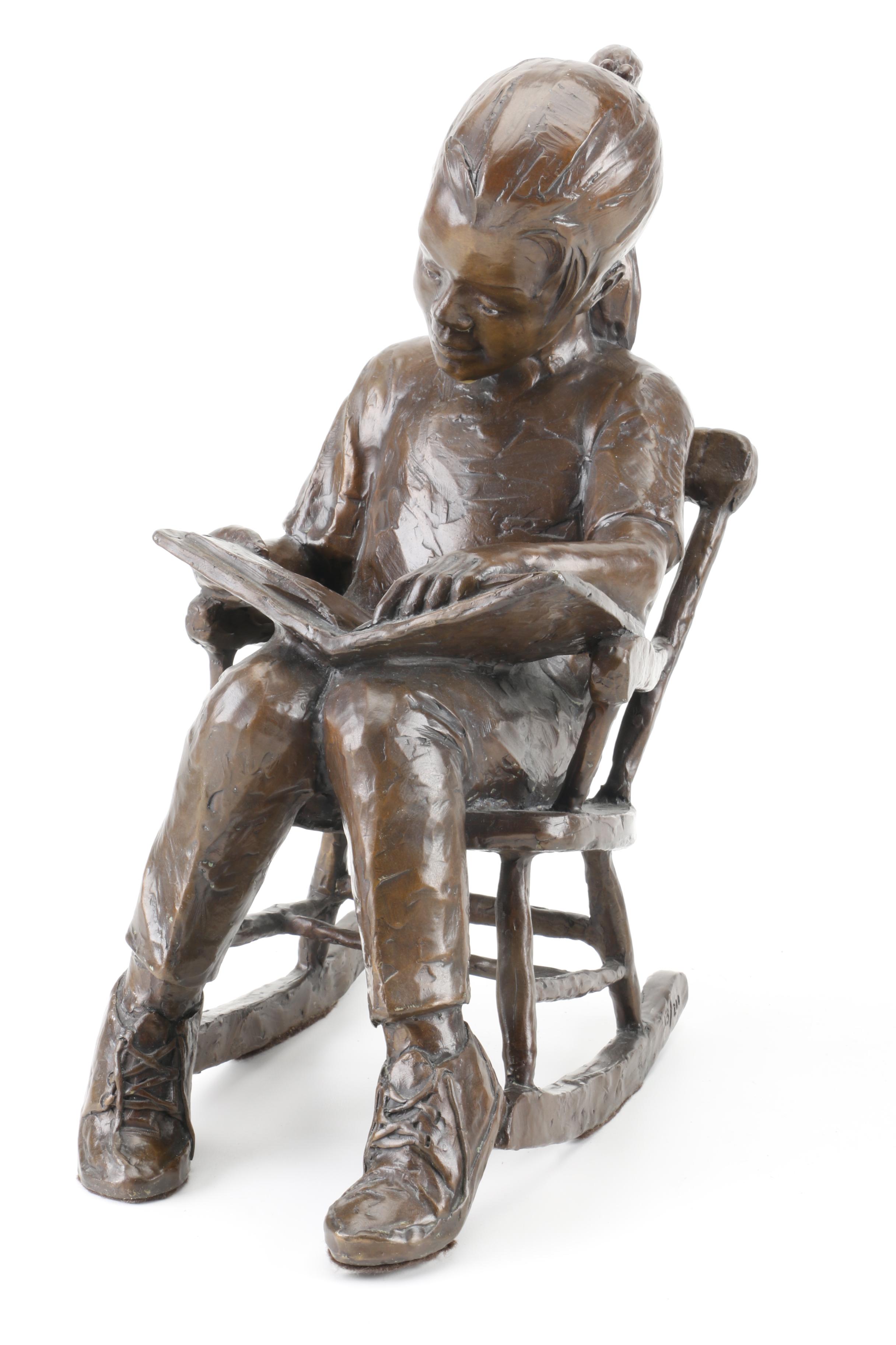 Gary Lee Price Limited Edition Bronze Sculptures of Children