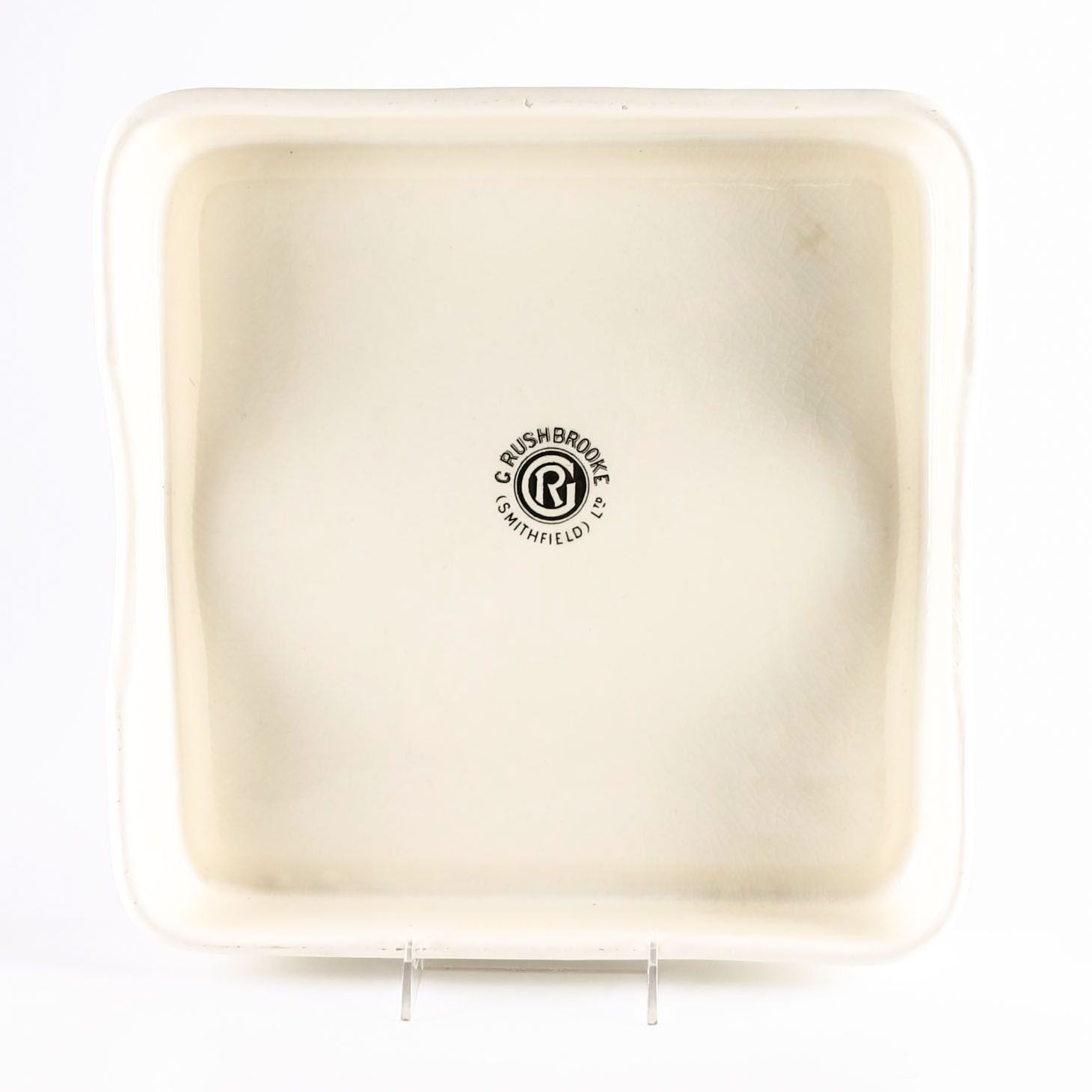 G. Rushbrooke Ironstone Cheese Display Stand