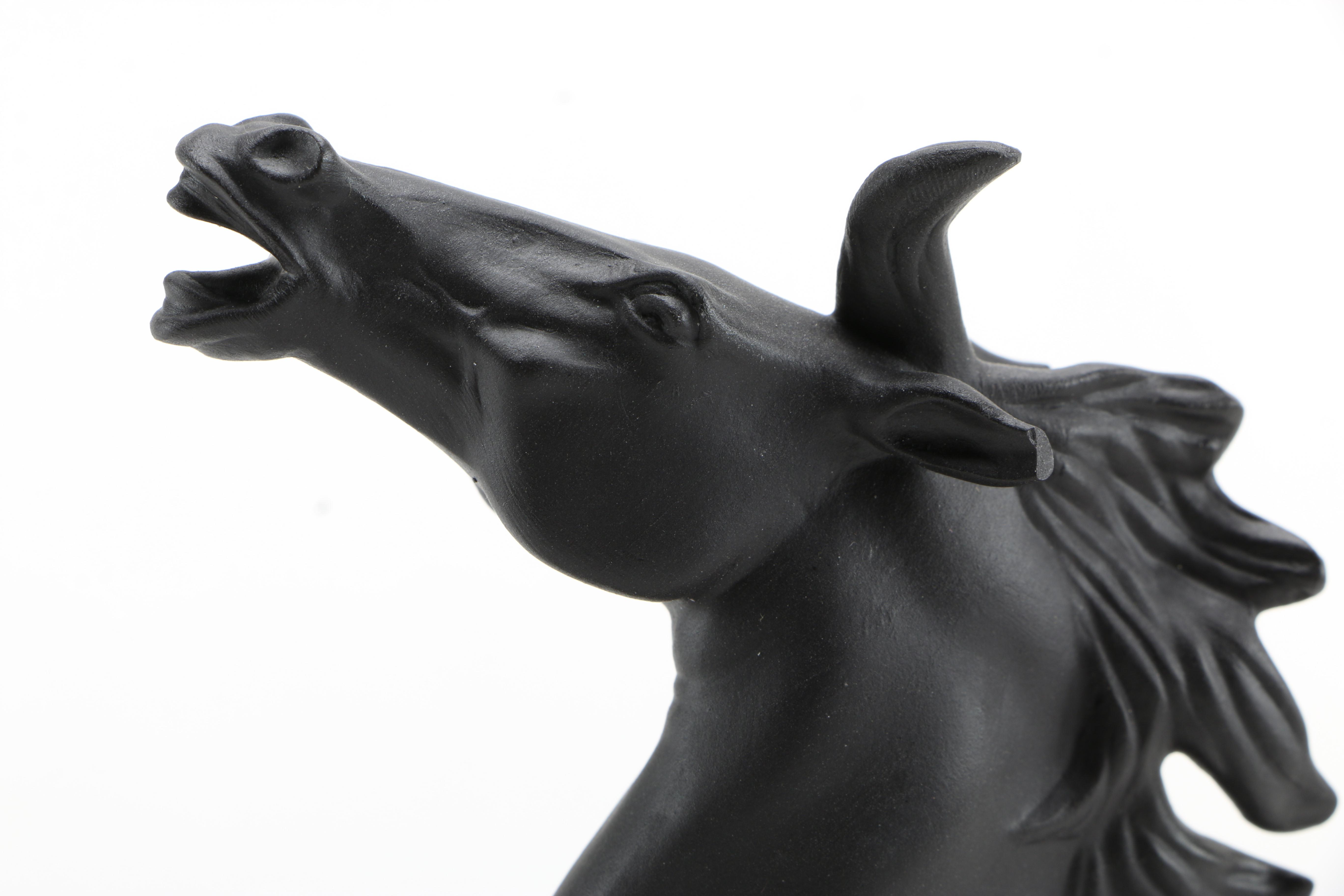 The Franklin Mint Battling Stallions Figurine