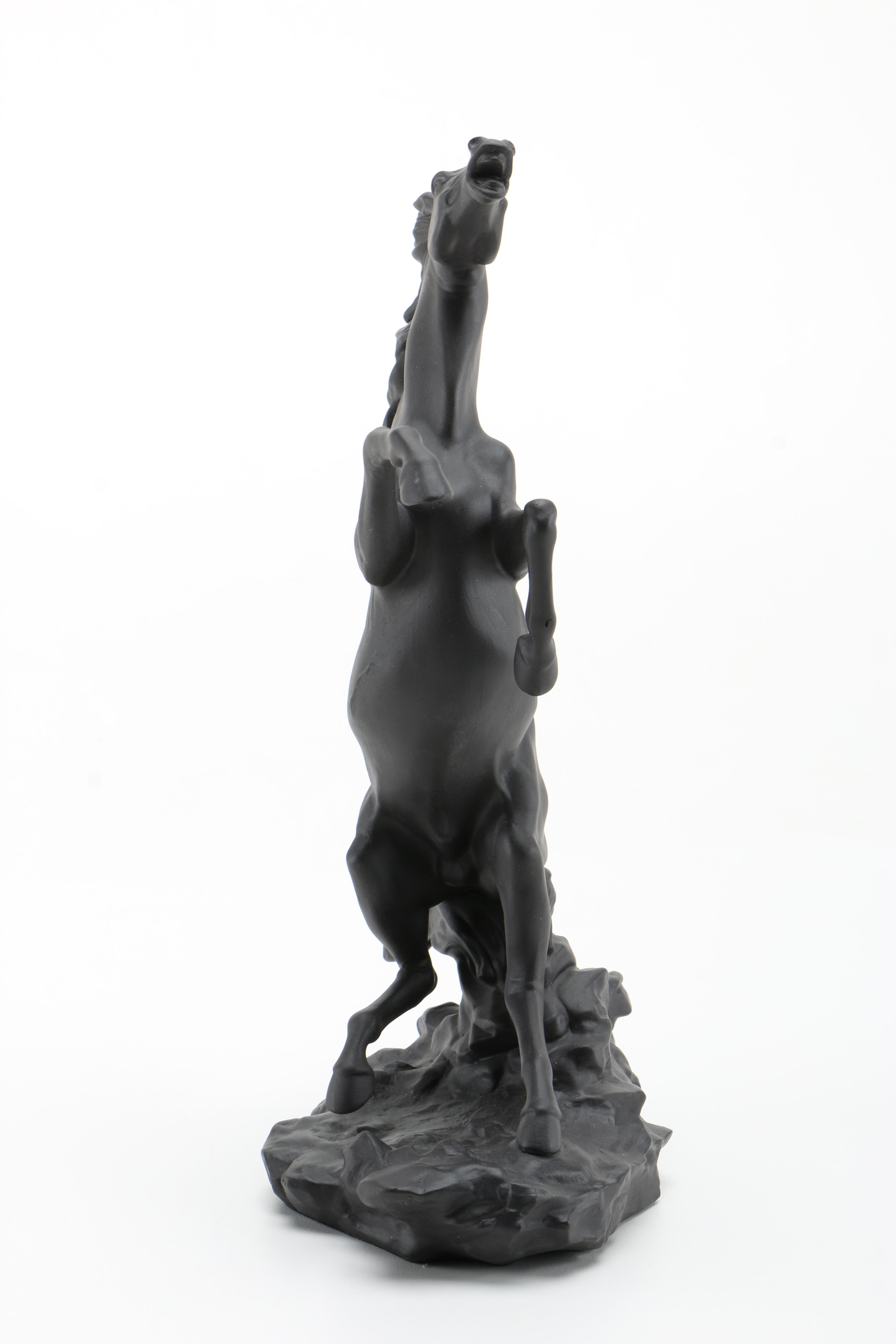 The Franklin Mint Battling Stallions Figurine