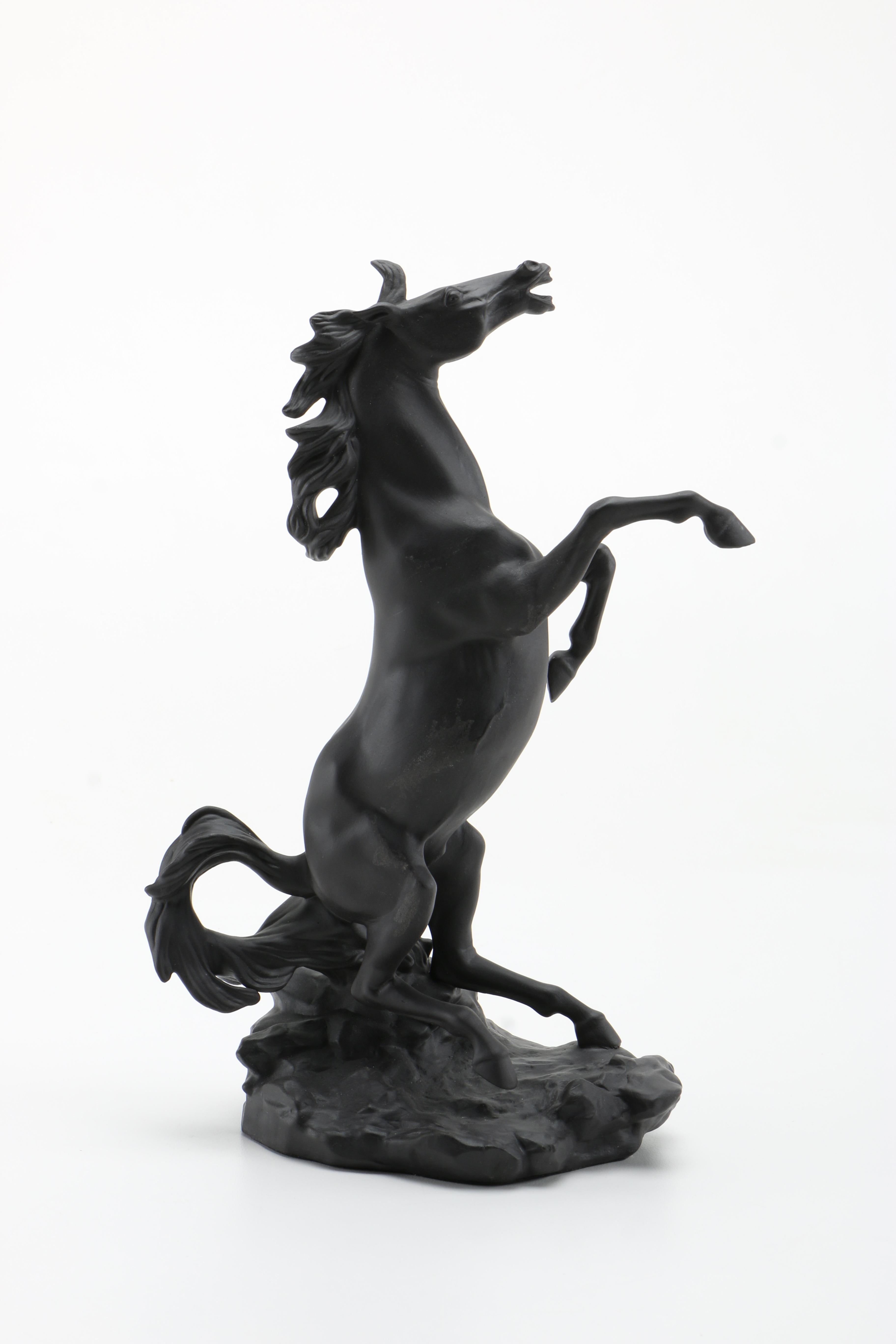 The Franklin Mint Battling Stallions Figurine