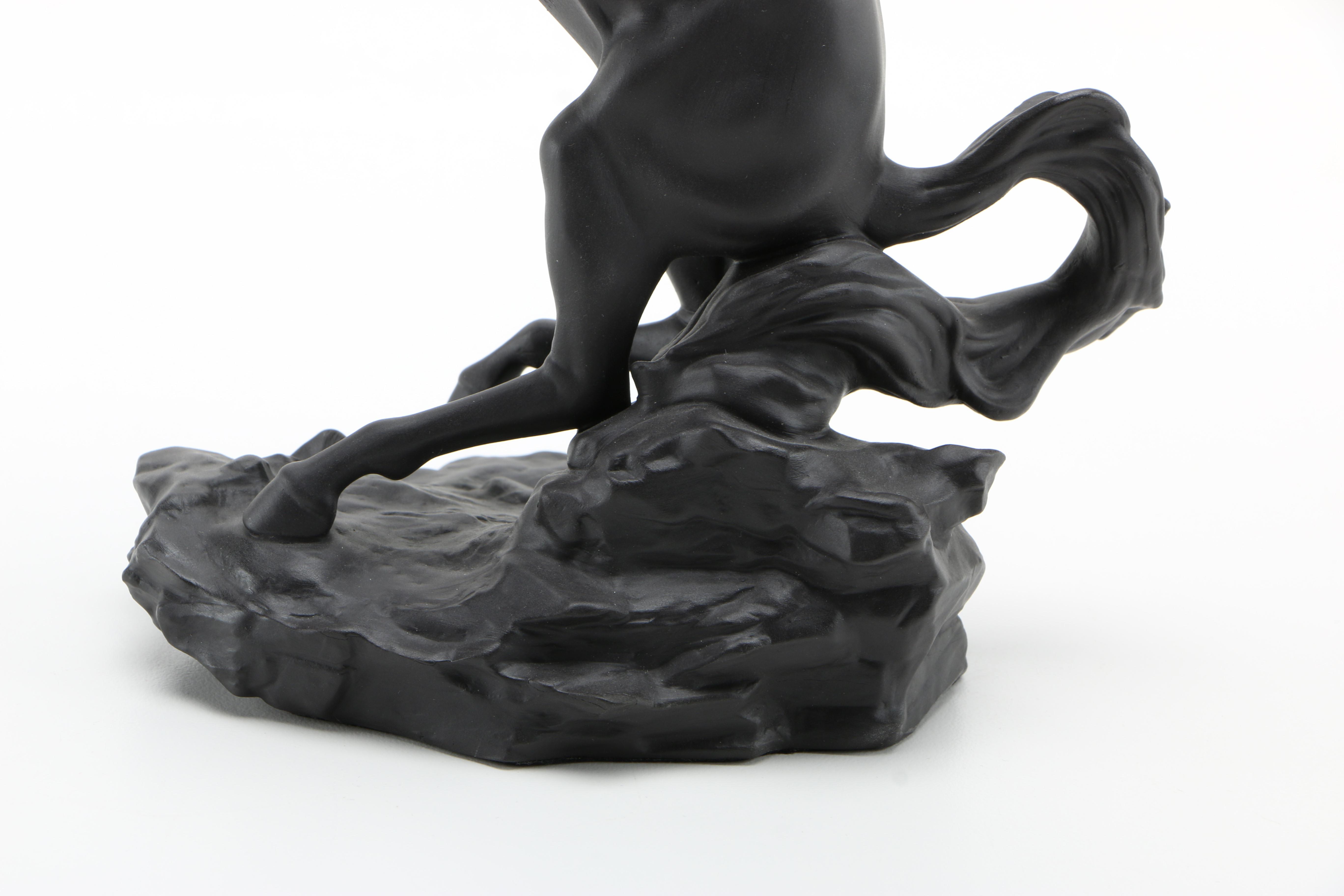 The Franklin Mint Battling Stallions Figurine