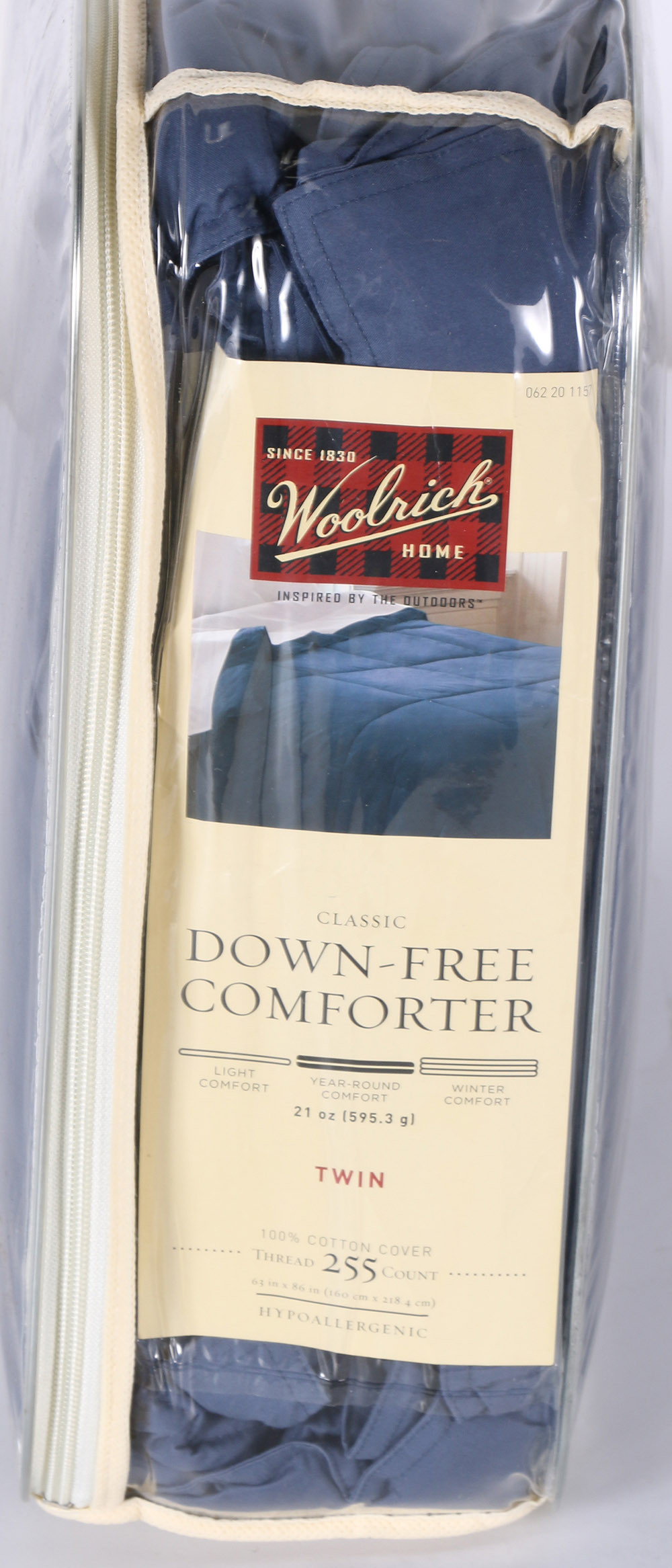Woolrich Blue Down-Free Twin Sized Comforter