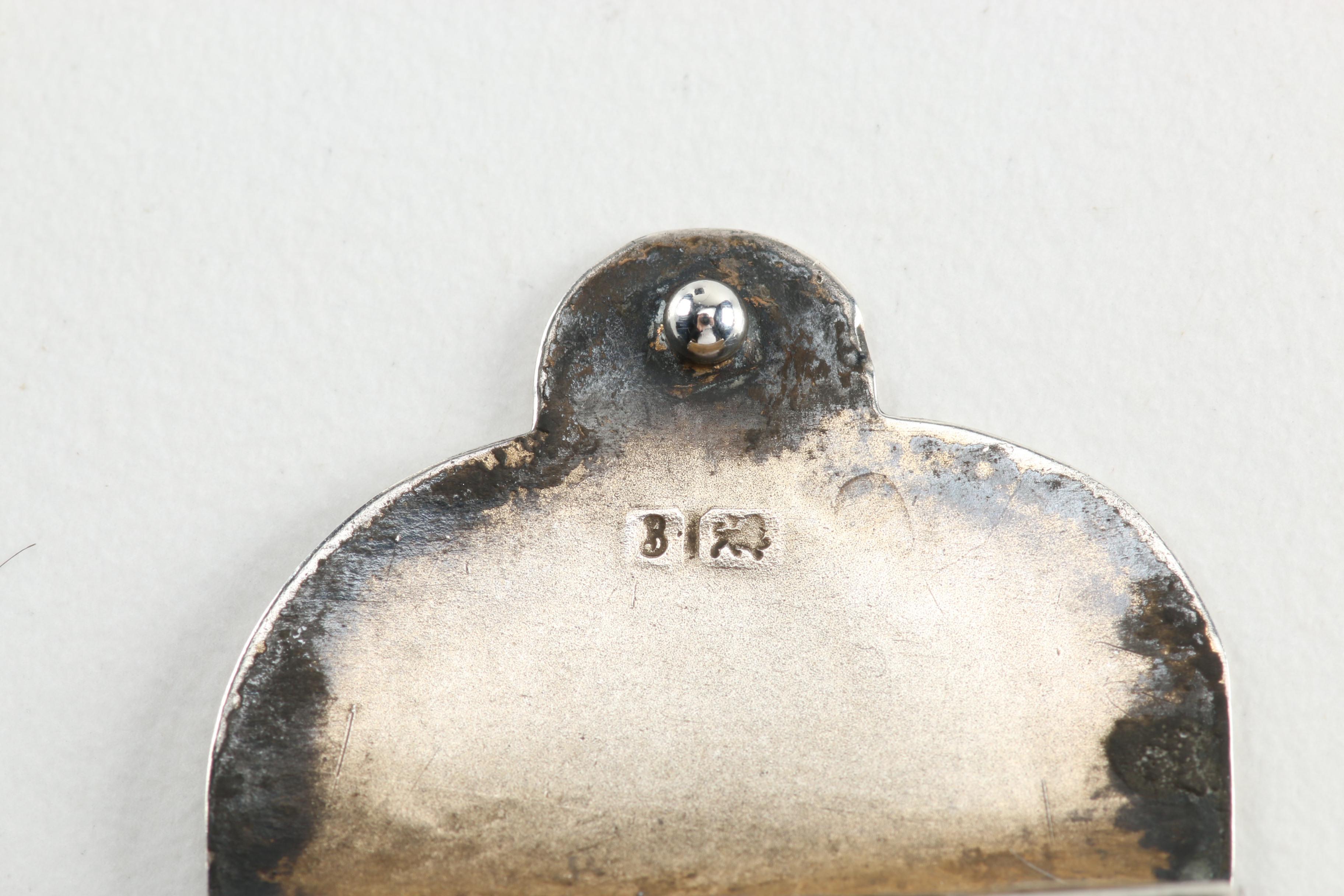 1905 Boots Pure Drug Co. Sterling Pendant Box and Other Sterling Items