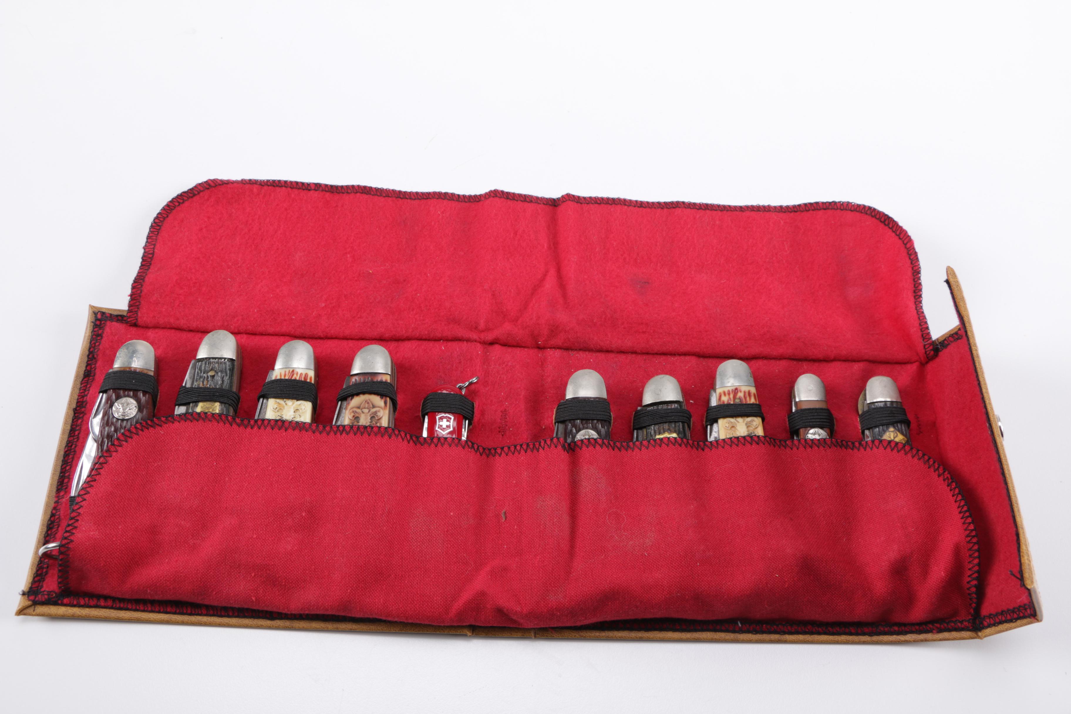 Vintage Boy Scout Pocket Knife Collection