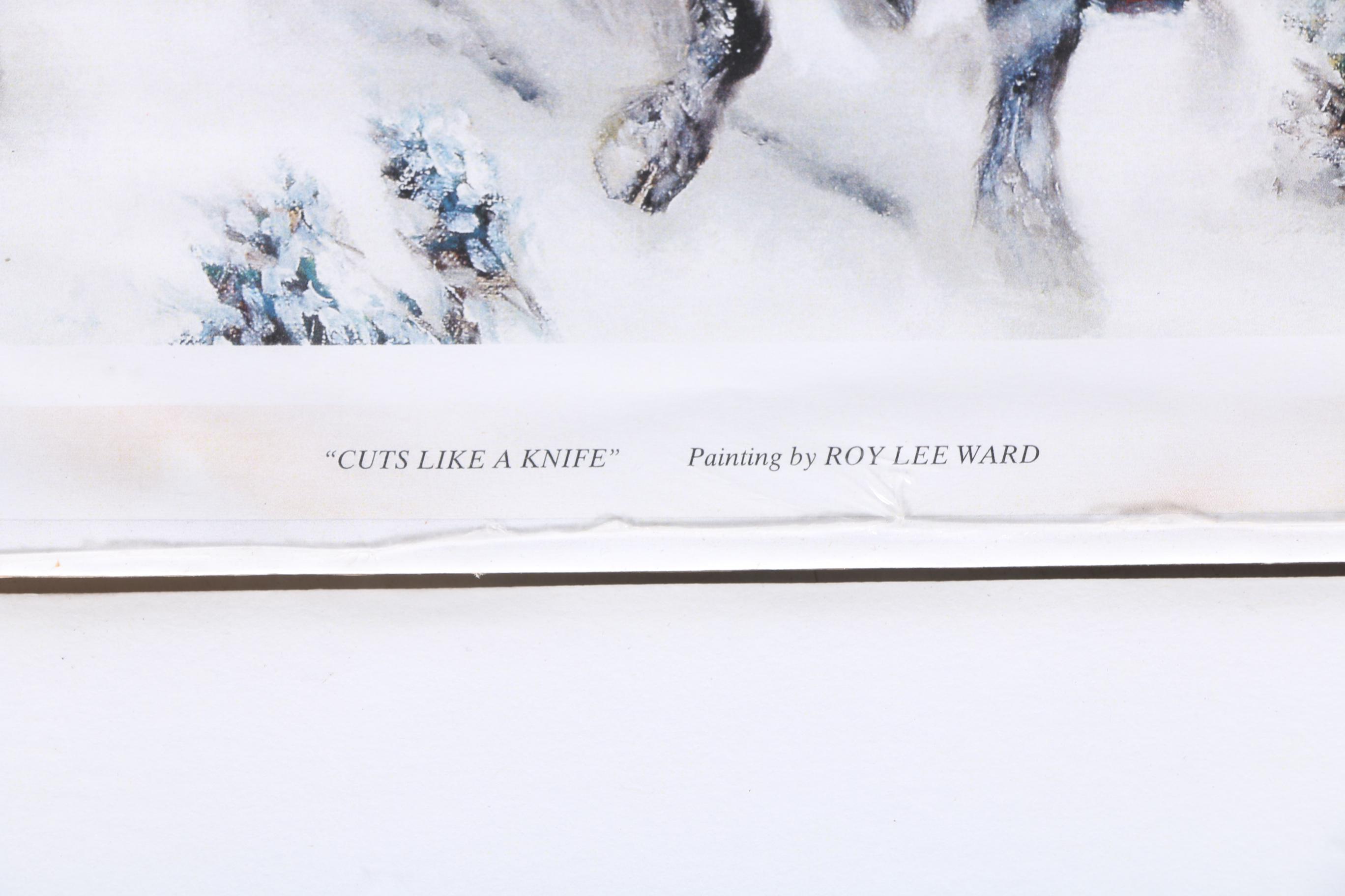 Charles Marion Russell Offset Lithographs of Old West Scenes