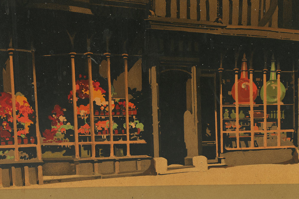 After Claude Buckle Lithograph Poster "Ireland's Mansion"