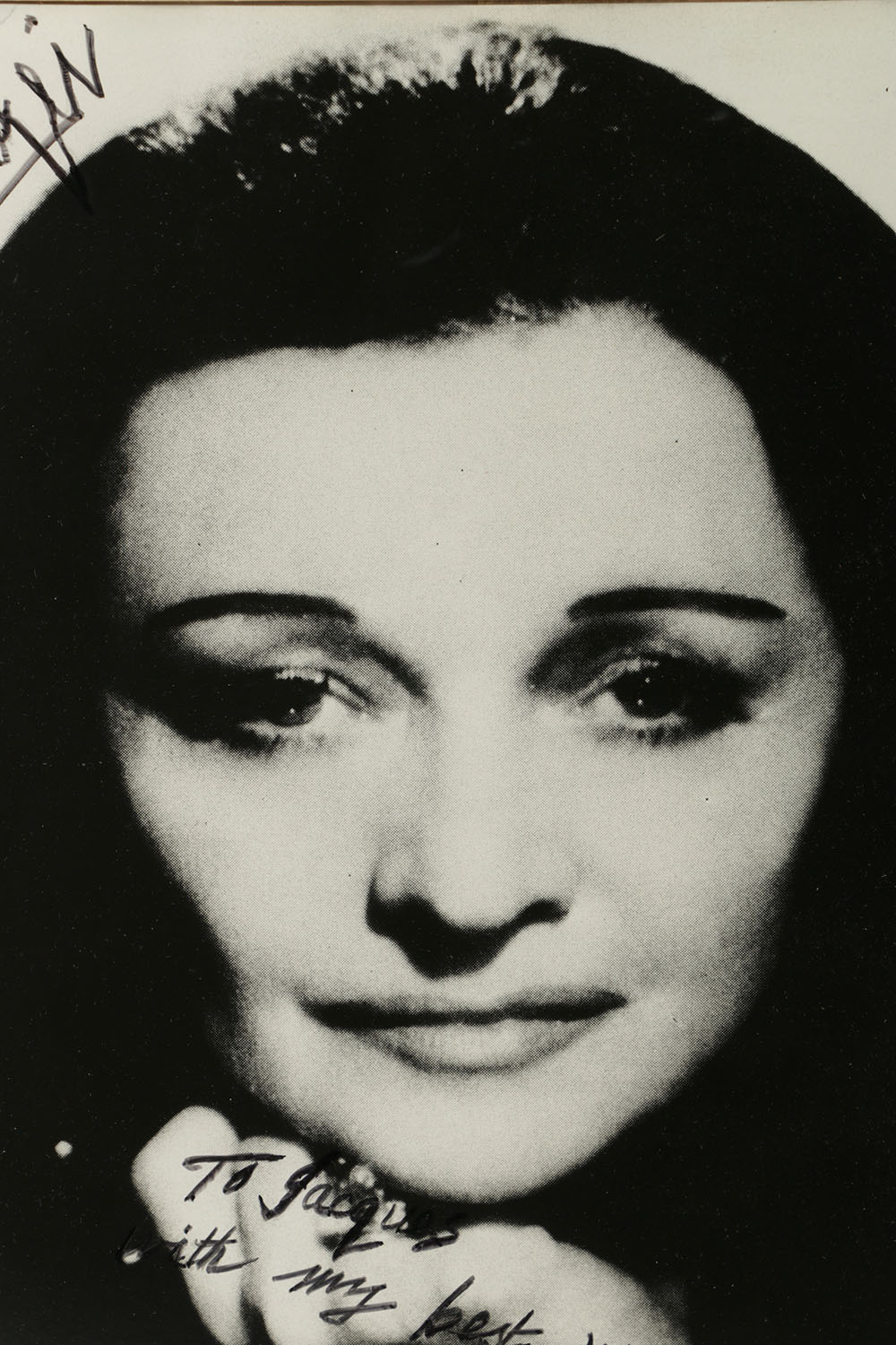 Inscribed Inkjet Reproduction Print of Pola Negri