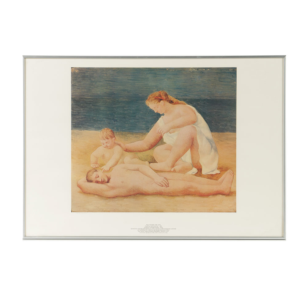 After Picasso Limited Edition Offset Lithograph "Famille au bord de la mer"
