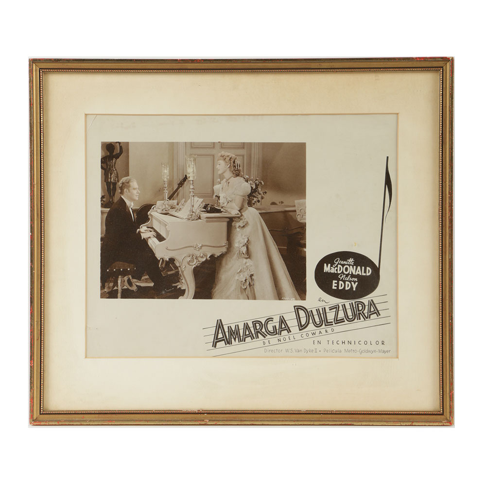 Photograph Print on Paper Advertisement for "Bittersweet (1940)"