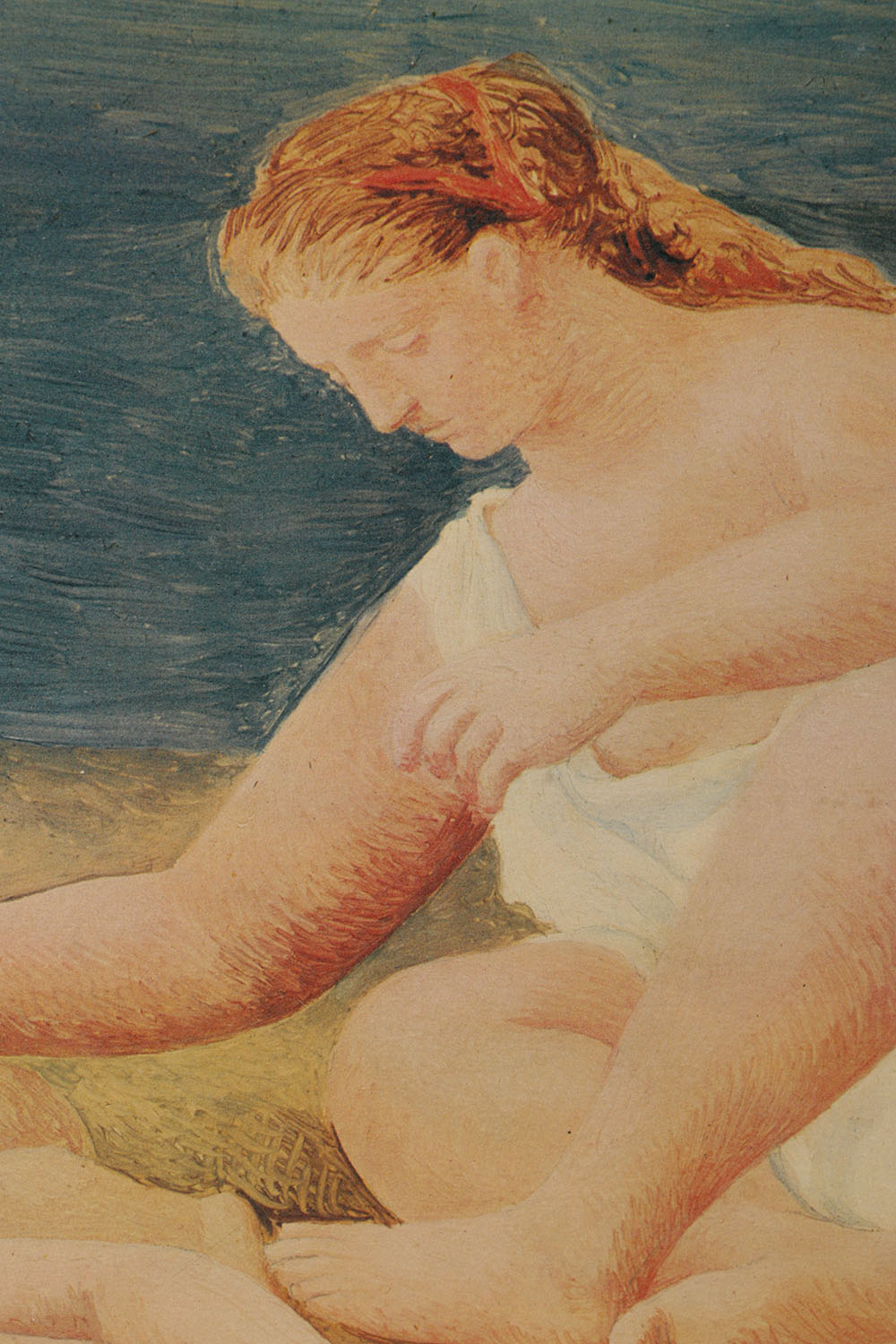 After Picasso Limited Edition Offset Lithograph "Famille au bord de la mer"