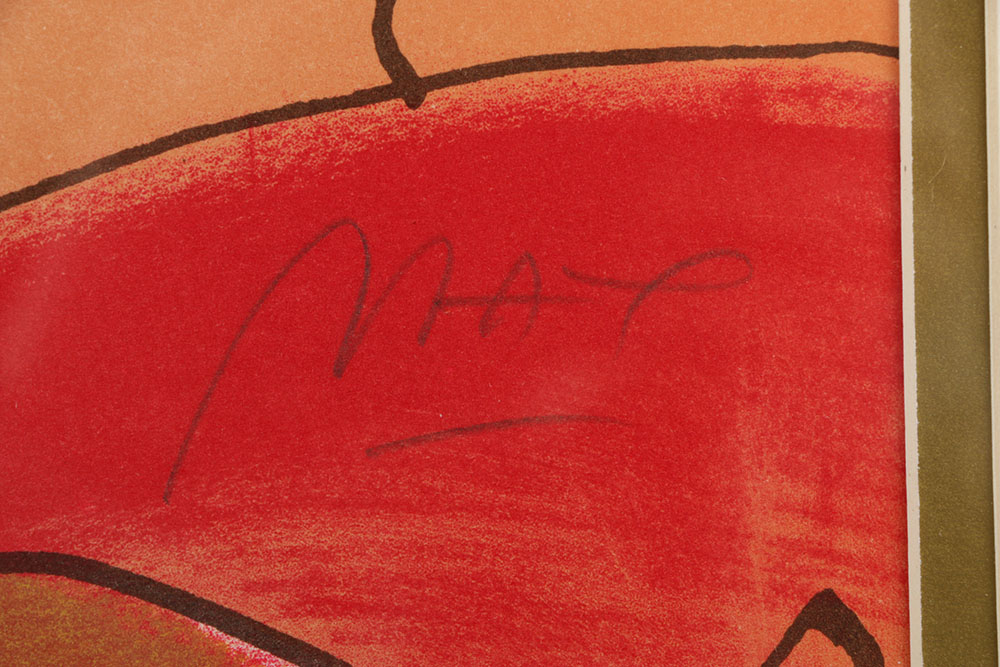 Peter Max Limited Edition Lithograph on paper "Reflections II"