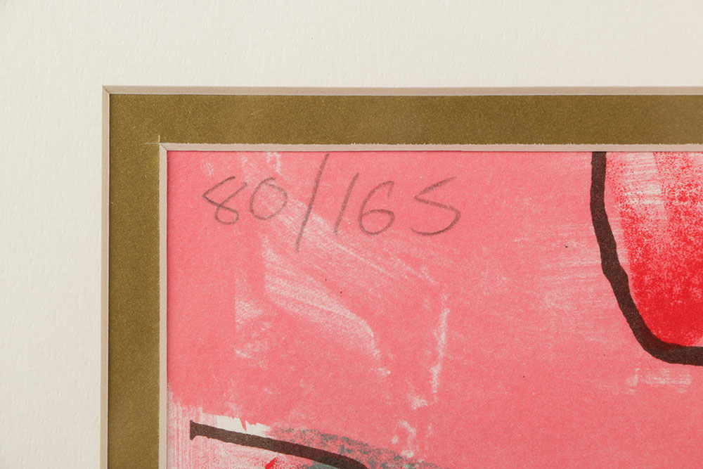 Peter Max Limited Edition Lithograph on paper "Reflections II"