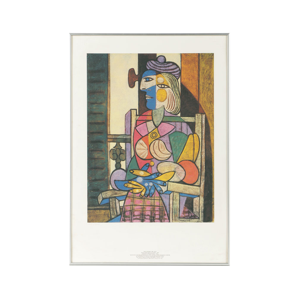 After Picasso Limited Edition Offset Lithograph "Femme Assise Devant sa Fenêtre"