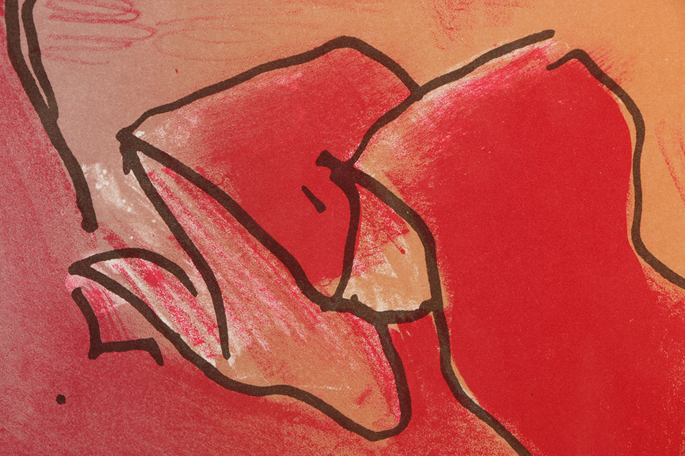 Peter Max Limited Edition Lithograph on paper "Reflections II"