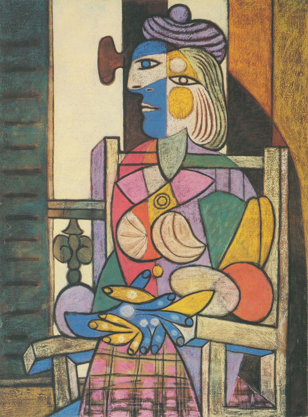 After Picasso Limited Edition Offset Lithograph "Femme Assise Devant sa Fenêtre"