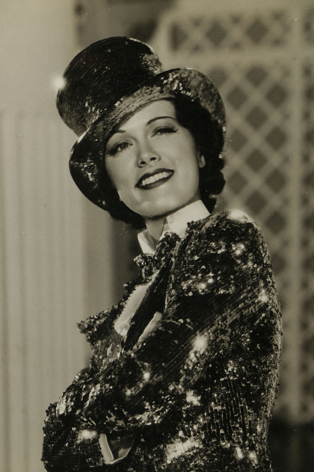 Inscribed Black and White Photograph of an Eleanor Powell