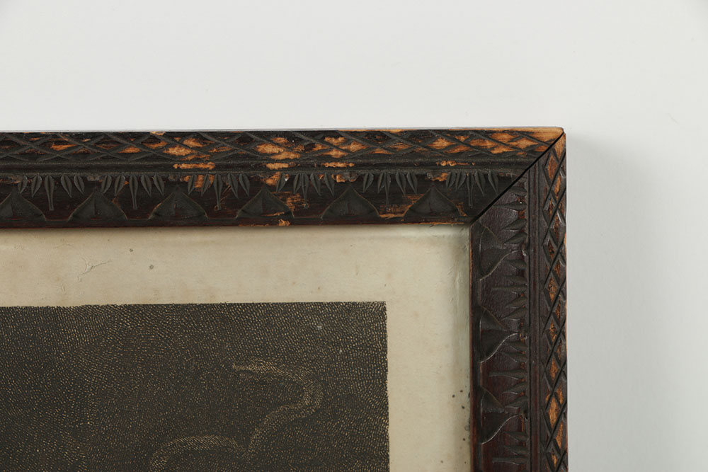 P. J. Simon Engraving on Paper "La communion D' Attala" After