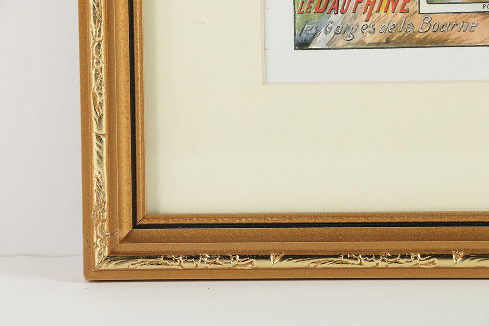 After F. Hugo d'Alesi Offset Lithograph of French Travel Poster