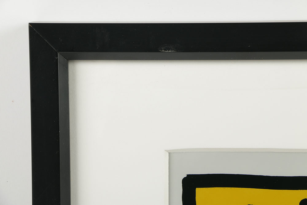 After Keith Haring Reproduction Print on Aluminum "Best Buddies"