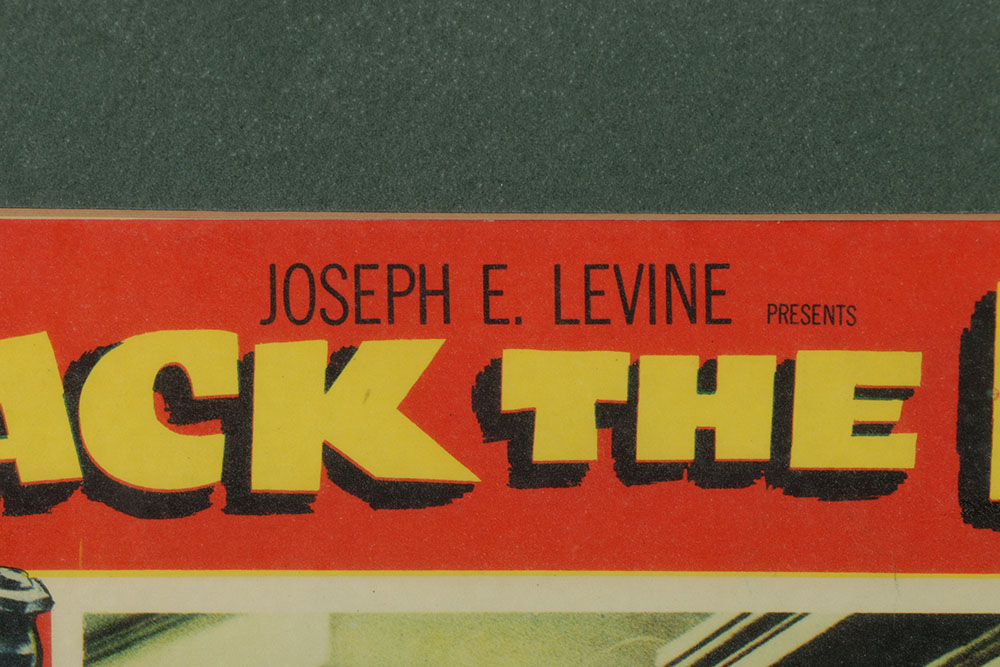 Print Notice for the "Jack the Ripper" Film