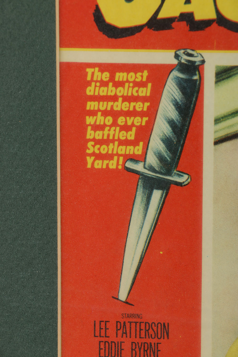 Print Notice for the "Jack the Ripper" Film