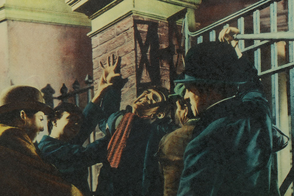 Print Notice for the "Jack the Ripper" Film