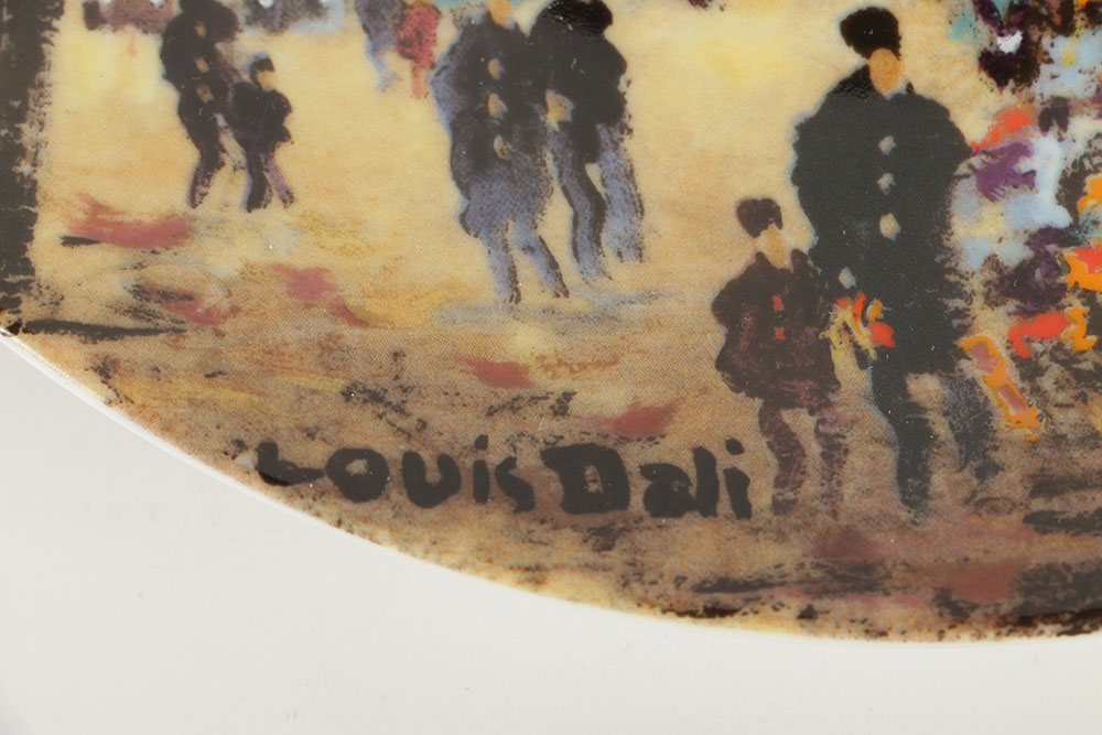 Henri d'Arceau & Fils Limoges Side Plate "L'Arc de Triomphe"