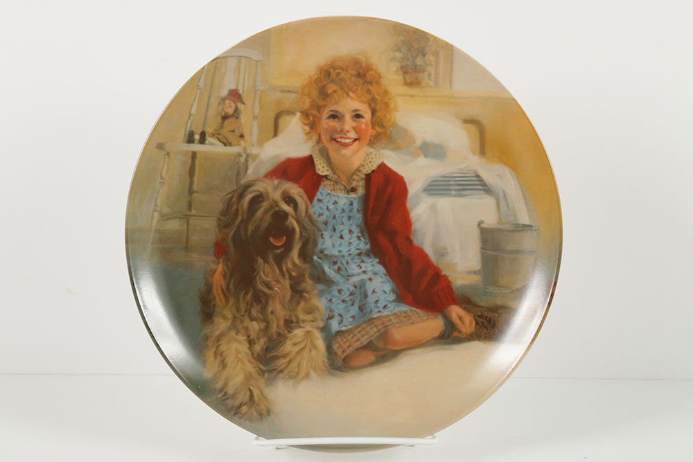 Collection of Various Edwin M. Knowles China Plates