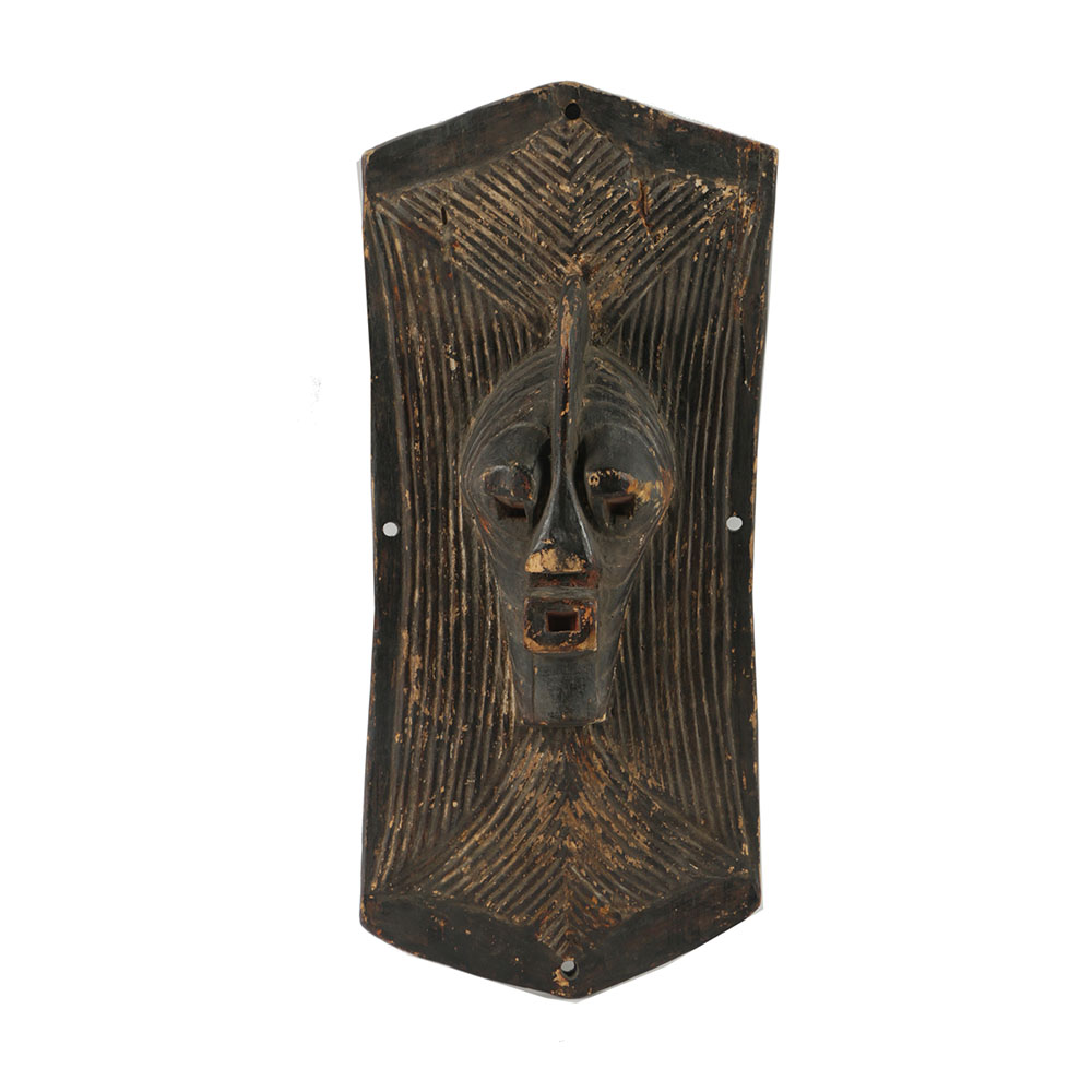 Carved Wooden Sculpture in Style of Songye Kifwebe Mask