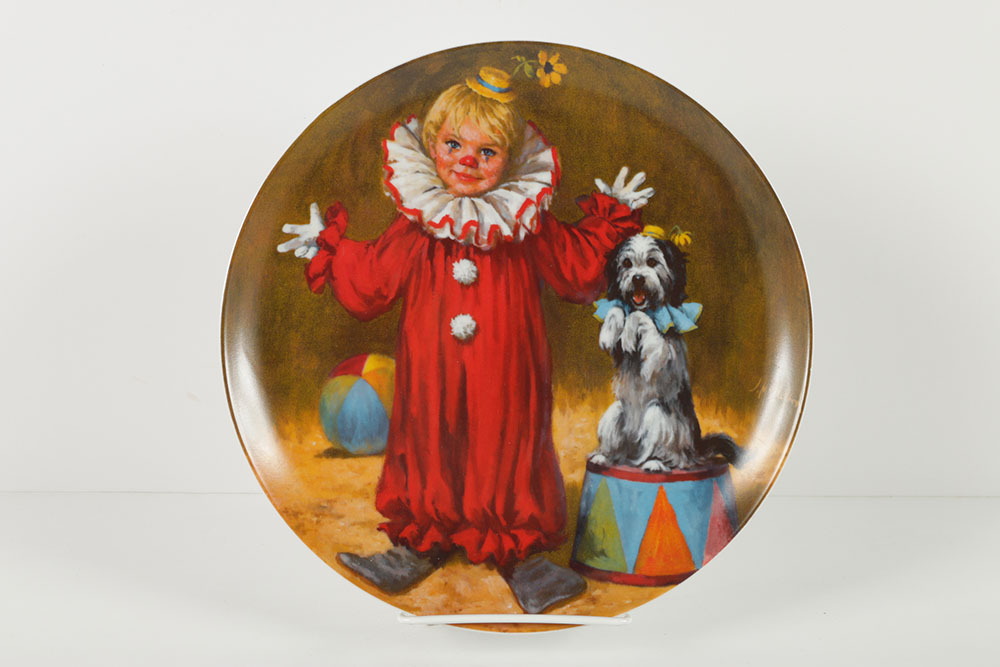 Collection of Various Edwin M. Knowles China Plates