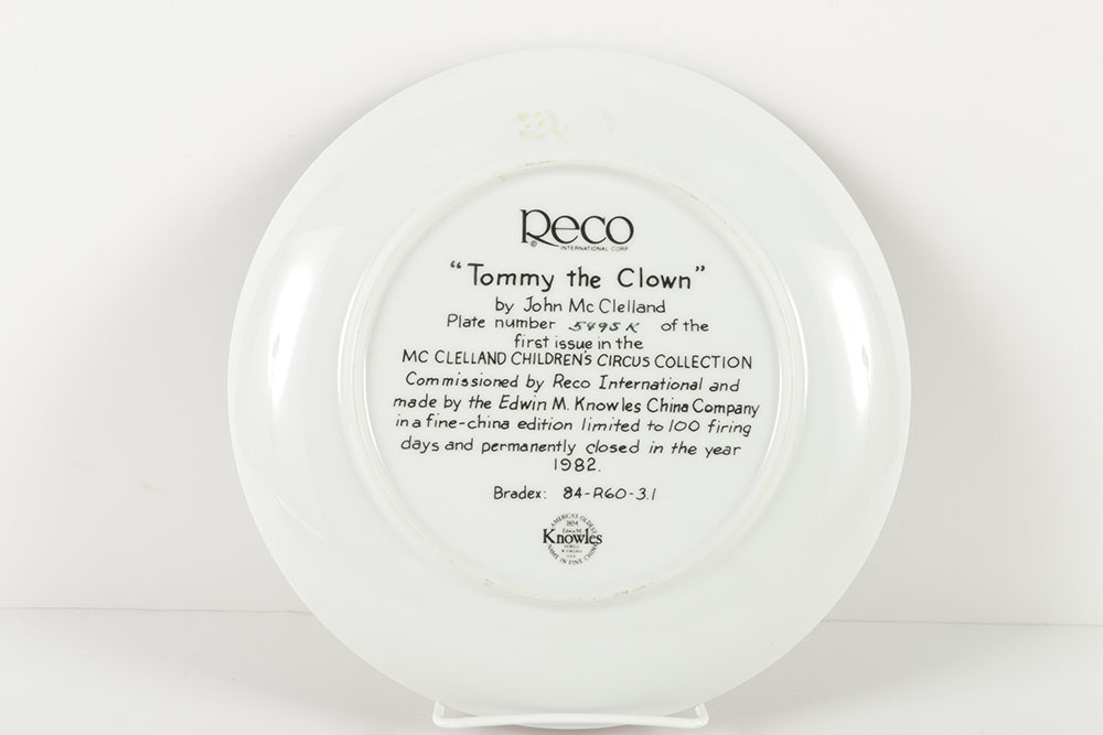 Collection of Various Edwin M. Knowles China Plates