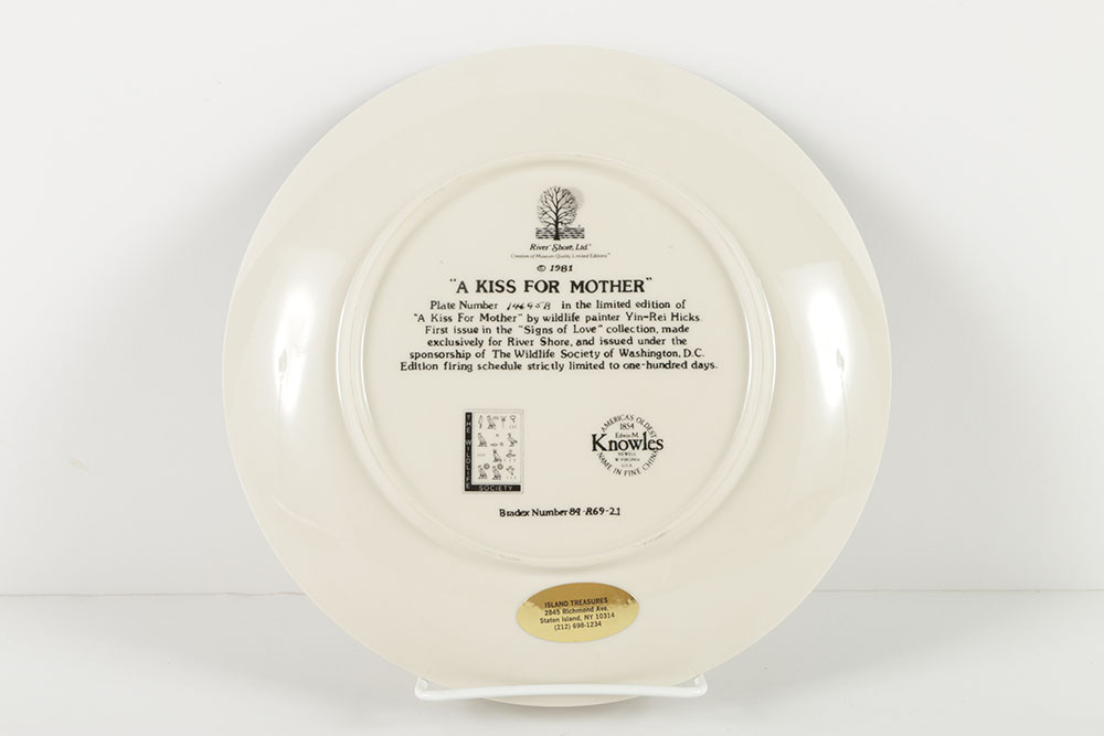 Collection of Various Edwin M. Knowles China Plates