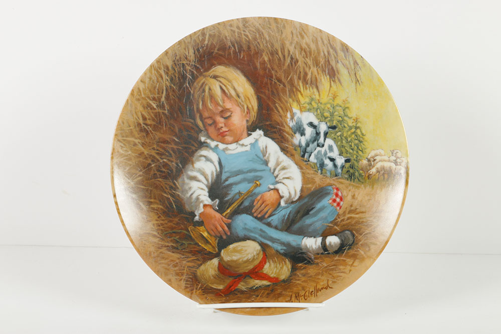 Collection of Various Edwin M. Knowles China Plates