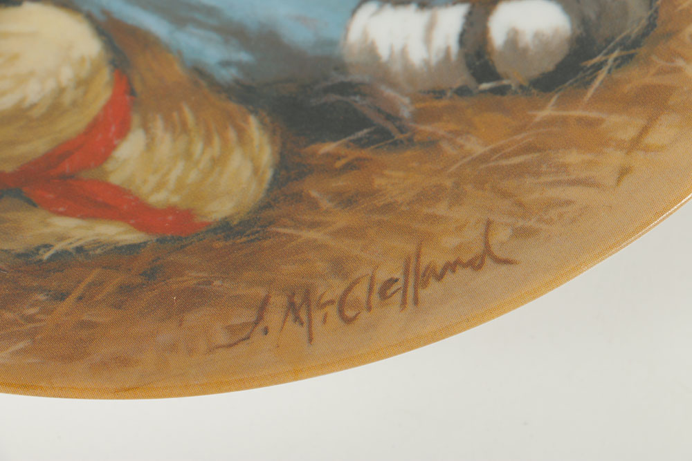 Collection of Various Edwin M. Knowles China Plates