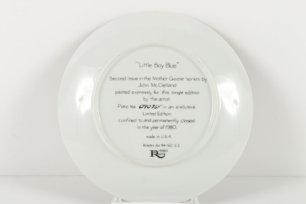 Collection of Various Edwin M. Knowles China Plates