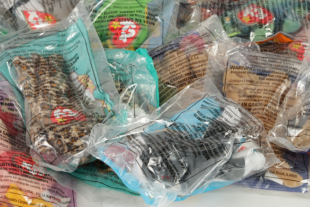 Collection of McDonald's Teenie Beanie Babies