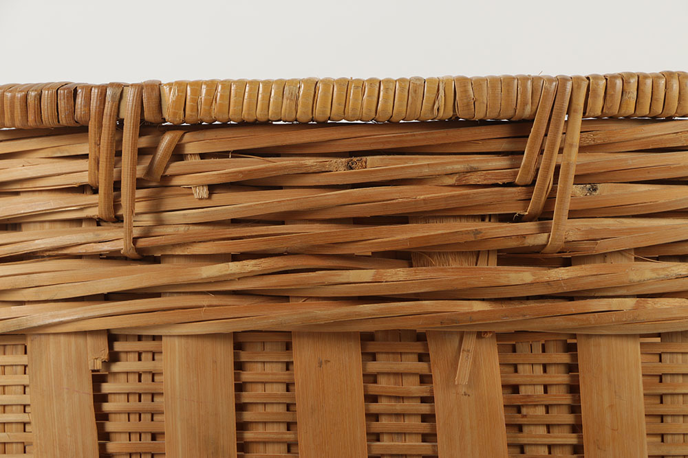 Large Wicker Rounded Basket