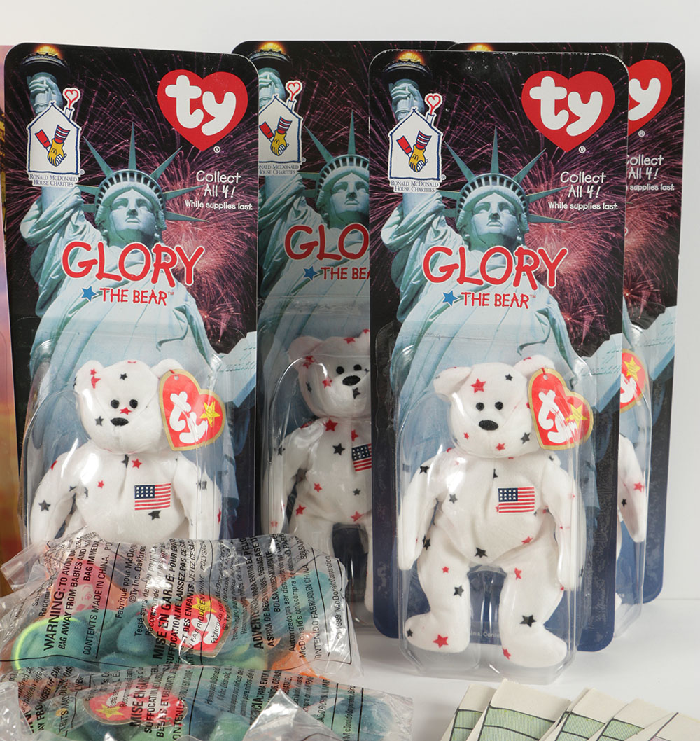 Collection of McDonald's Teenie Beanie Babies